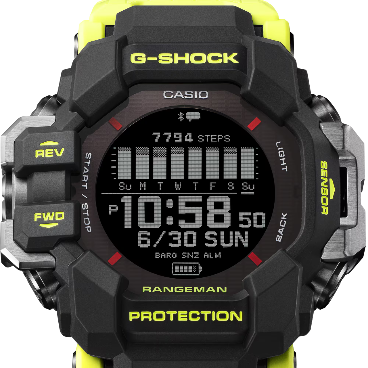 G-SHOCK　RANGEMAN レンジマン GPR-H1000RY-1A9JR G-SHOCK Rangeman GPR-H1000RY-1A9DR Master of G - Relojoaria Impala