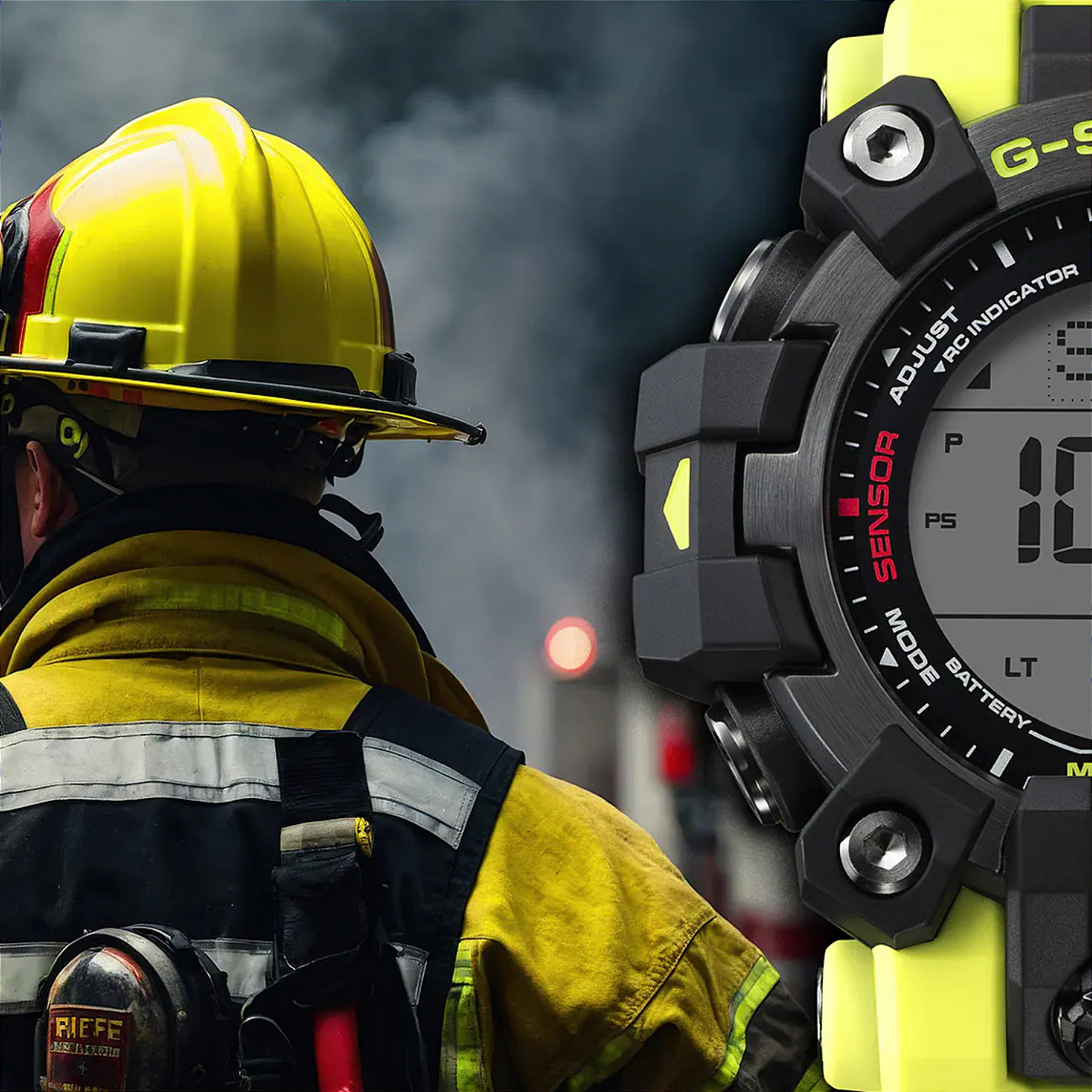G-SHOCK GW-9500MRY-1A9DR Mudman – Master of G, Solar e 200M