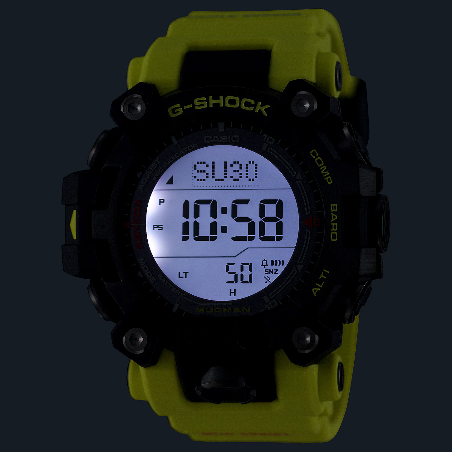 G-SHOCK GW-9500MRY-1A9DR Mudman – Master of G, Solar e 200M