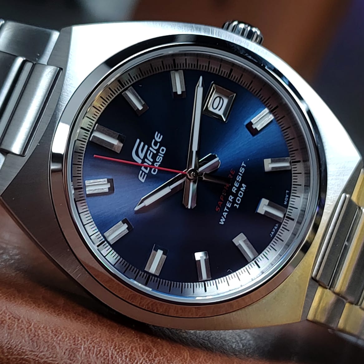 Casio Edifice EFB-109D-2AVDF Azul Safira 38.5mm - Relojoaria
