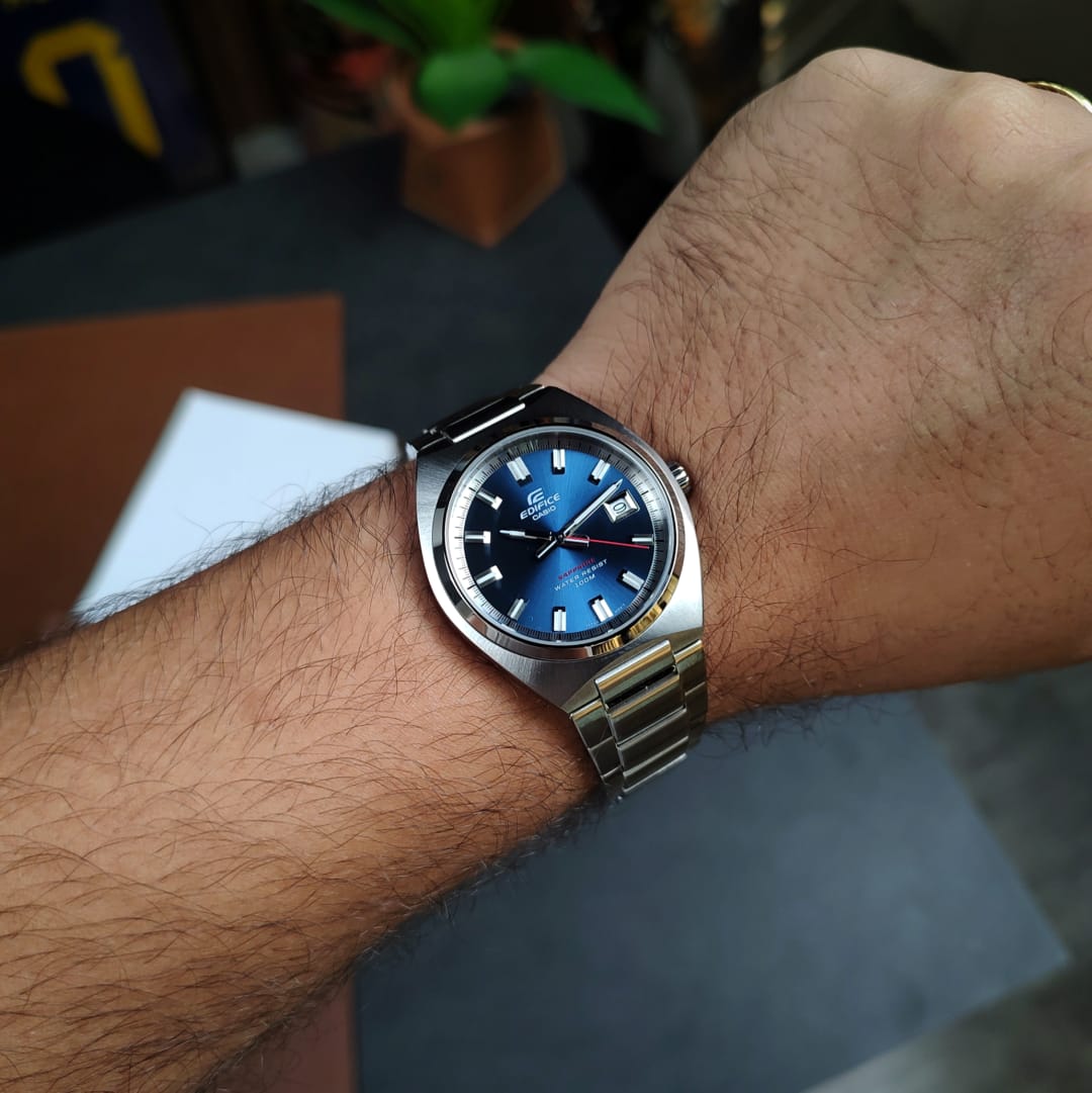Casio Edifice EFB-109D-2AVDF Azul Safira 38.5mm - Relojoaria