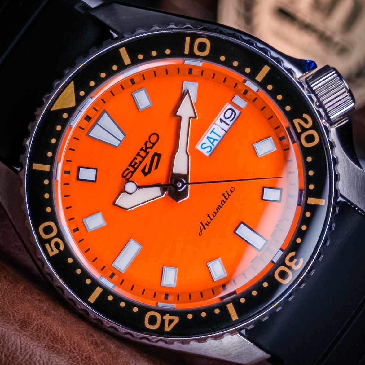 SEIKO sports 超希少 SEIKO（セイコー） × Kawasaki Ninja ZX-10R 自動巻き 腕時計 自動巻