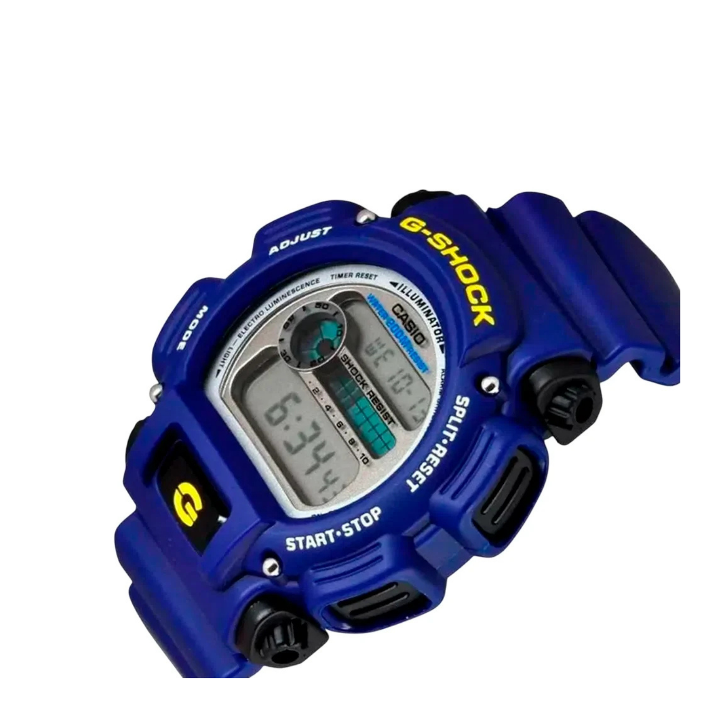 G-Shock DW-9052-2VDR Azul Clássico 200M - Relojoaria Impala