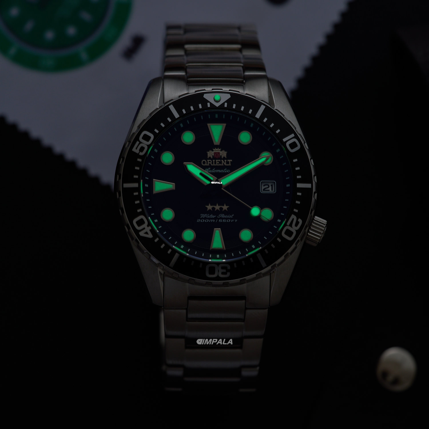 Orient Sport Sea YN6SS011 P1SX Preto Automático 200m - Relojoaria
