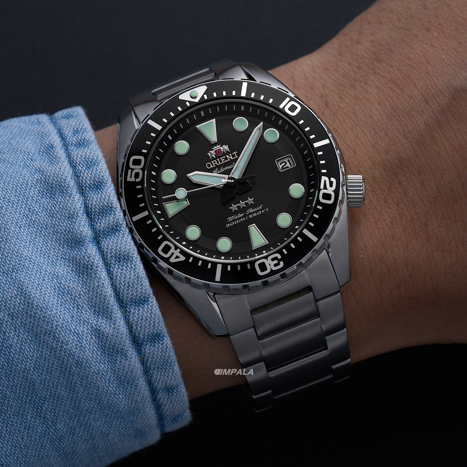 Orient Sport Sea YN6SS011 P1SX Preto Automático 200m - Relojoaria