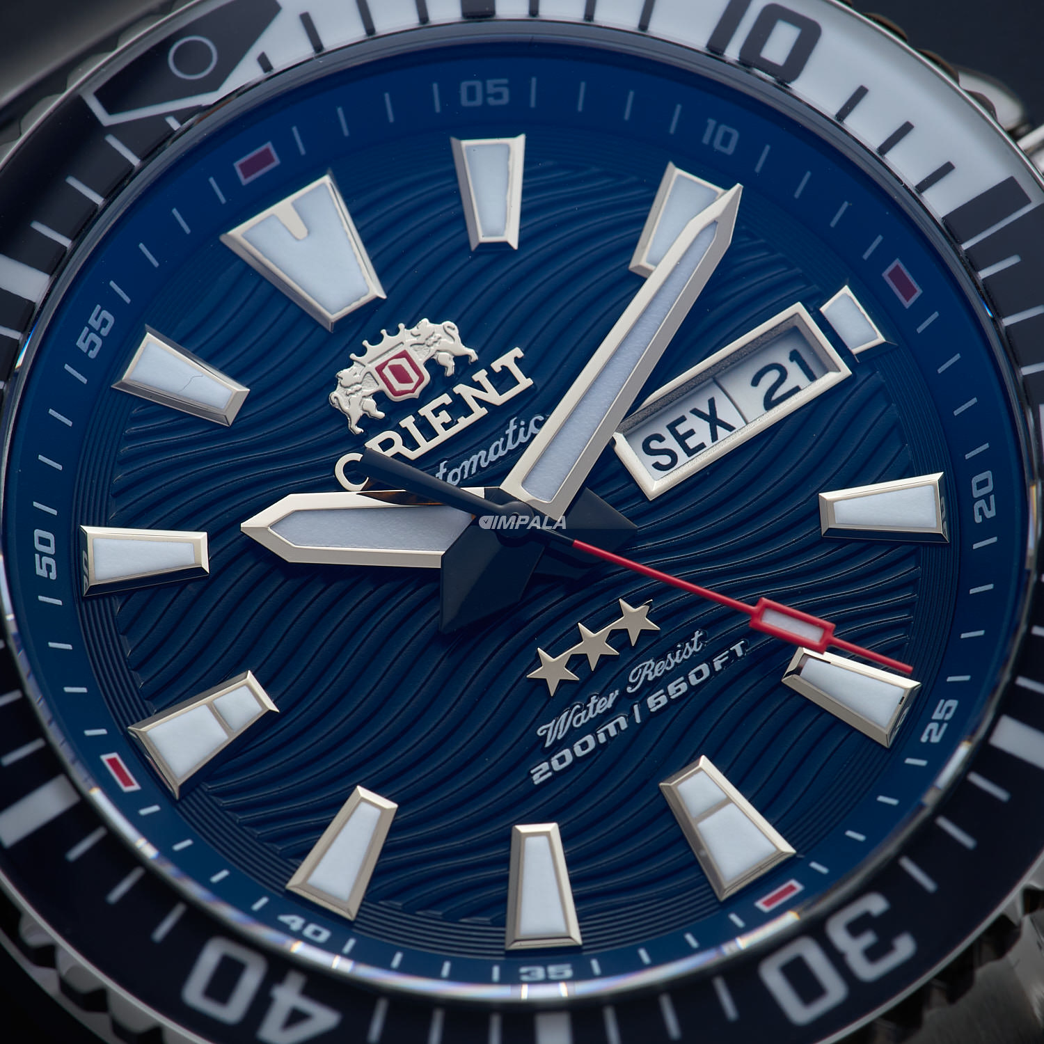 Orient Sport Sea YN6SS012 D1SX Azul Automático 3 Estrelas