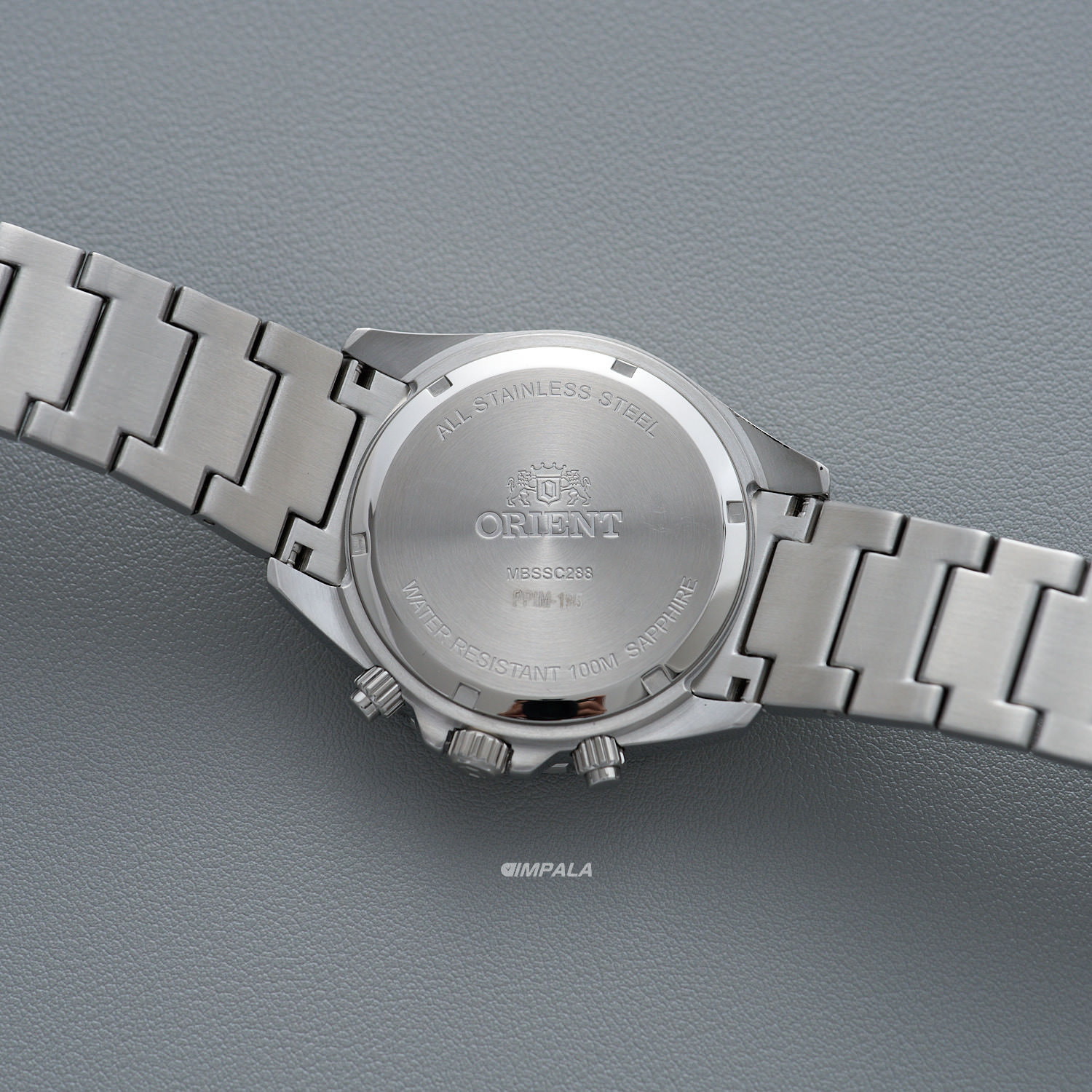 Relógio Orient Solartech Azul-Celeste MBSSC288 A1SX 43mm