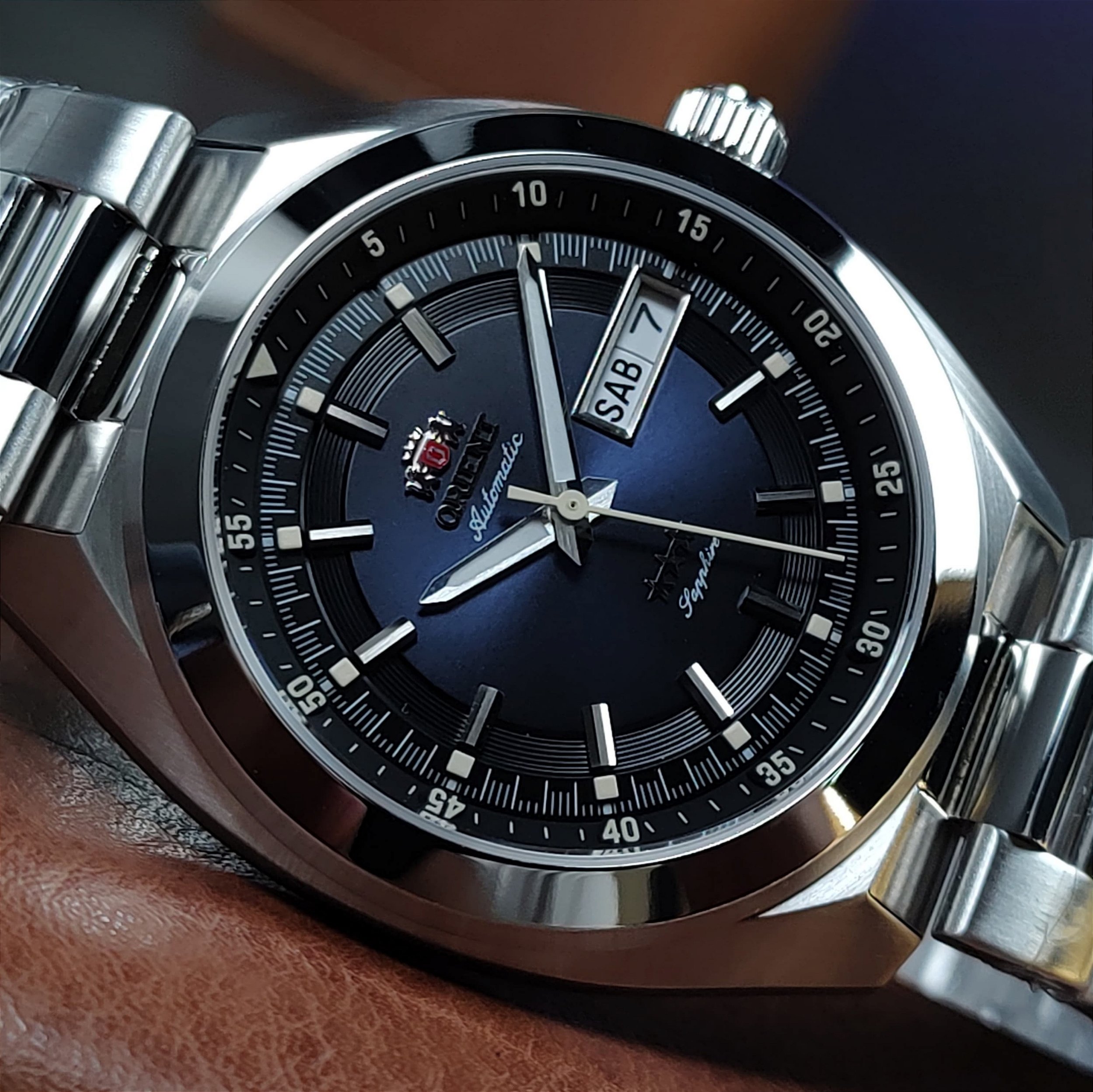 Orient Heritage 3 Stars YN6SS002 D1SX Azul Automático - Relojoaria