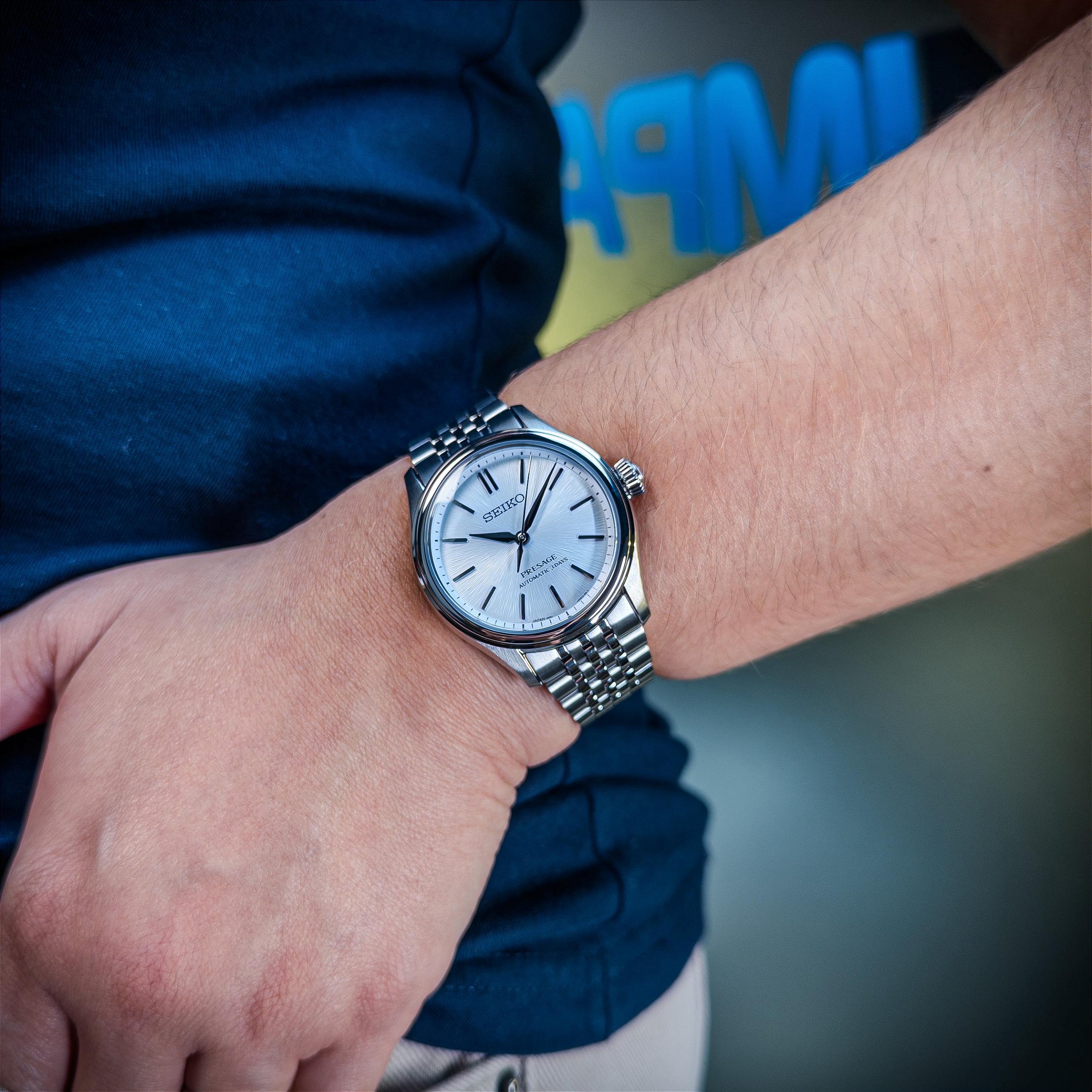 Seiko Presage SPB521 Aijiro Índigo Automático 36mm - Relojoaria