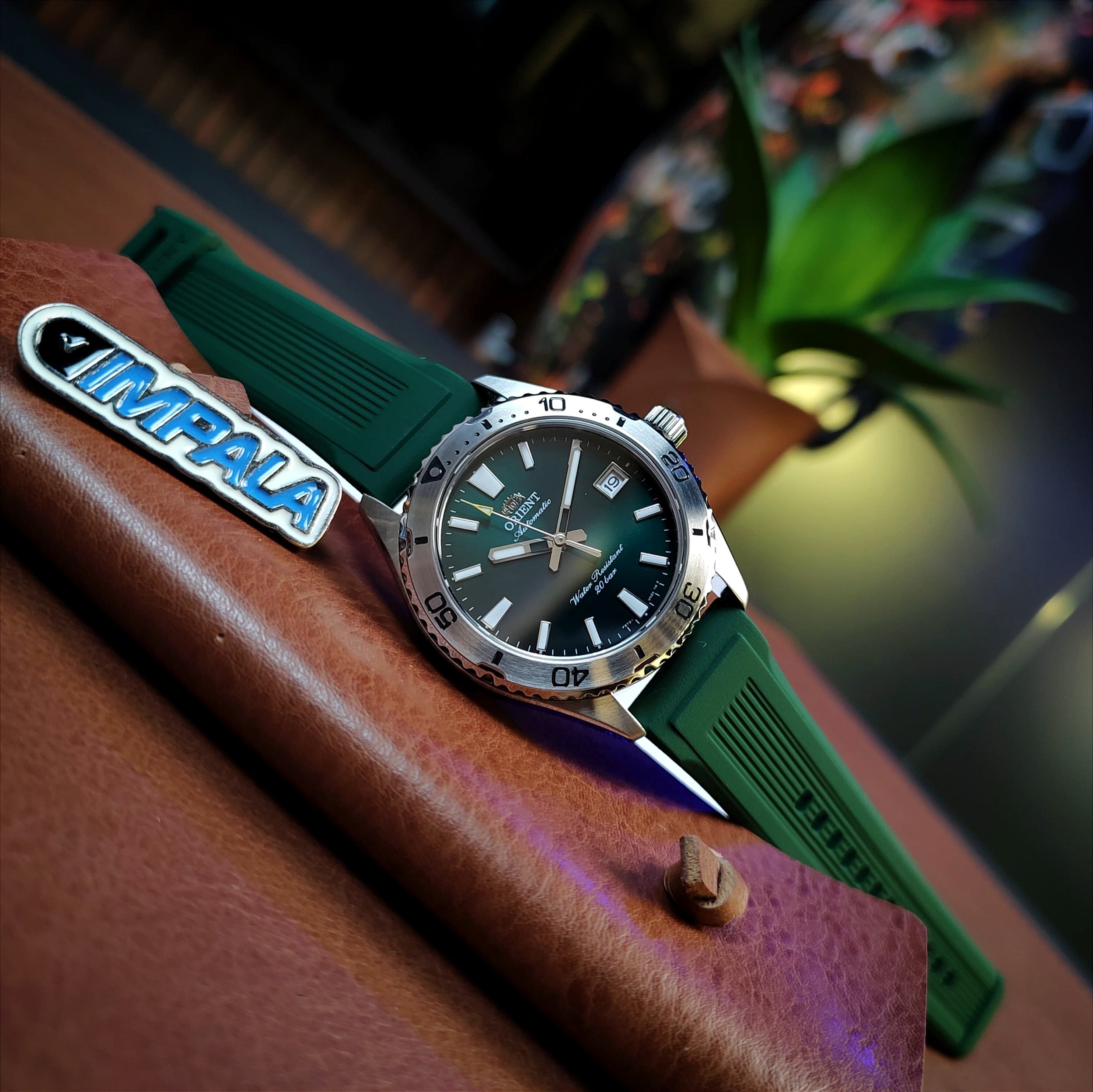 Orient Mako 40 Automático RA-AC0Q11E30B Safira 200m - Relojoaria