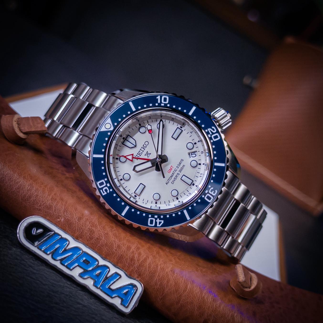 Seiko Prospex SBEJ029 / SPB519 Diver 1965 GMT Edição Comemorativa