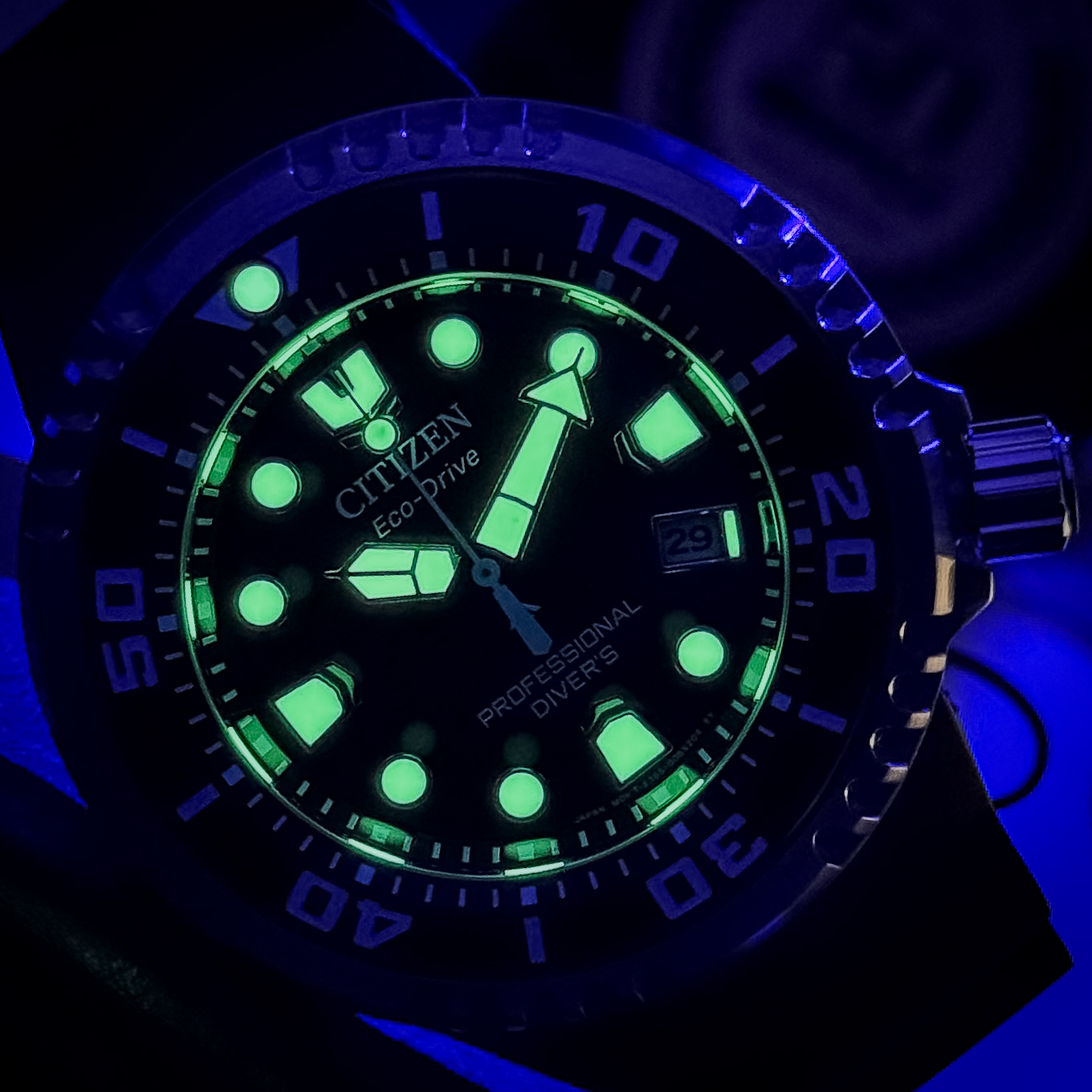 Citizen PROMASTER Diver BN1024-01Z Eco-Drive 300m com Válvula de