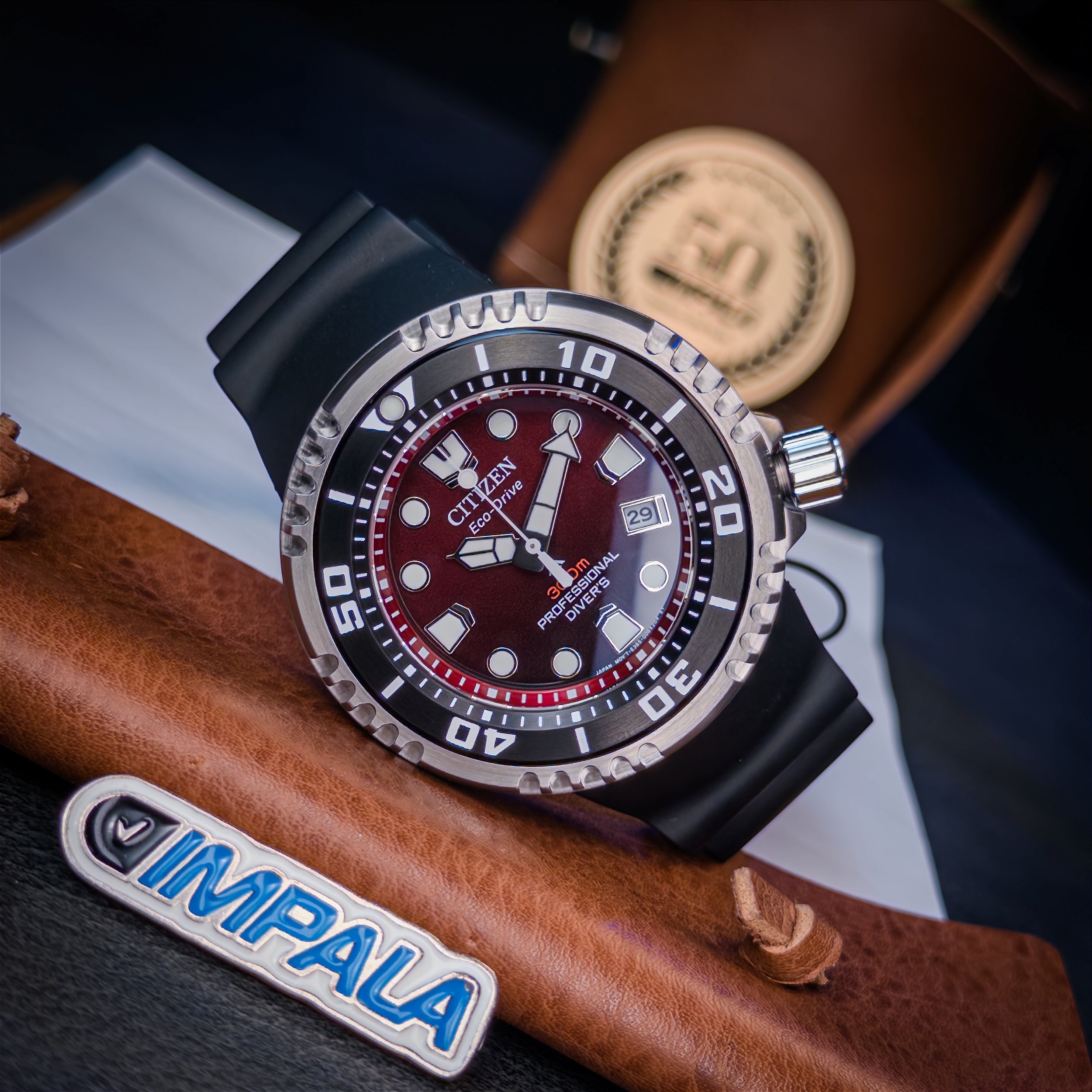 Citizen PROMASTER Diver BN1024-01Z Eco-Drive 300m com Válvula de