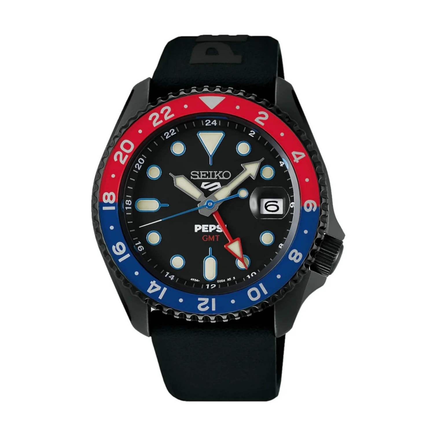 Seiko 5 Sports SSK047 GMT Pepsi – Edição Limitada 7.000 Peças