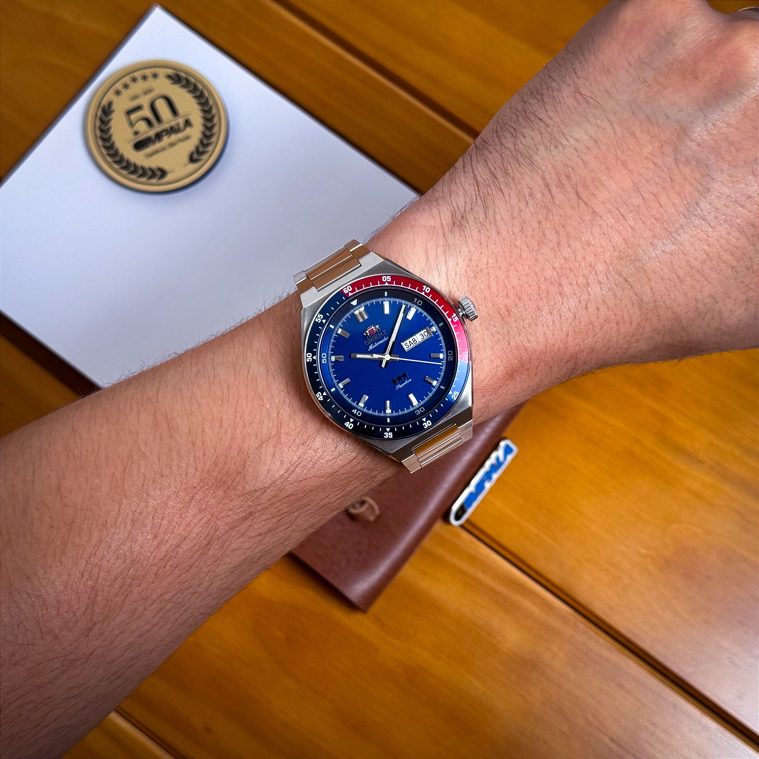 Orient Heritage 3 Estrelas YN6SS003 D1SX Automático 42 mm