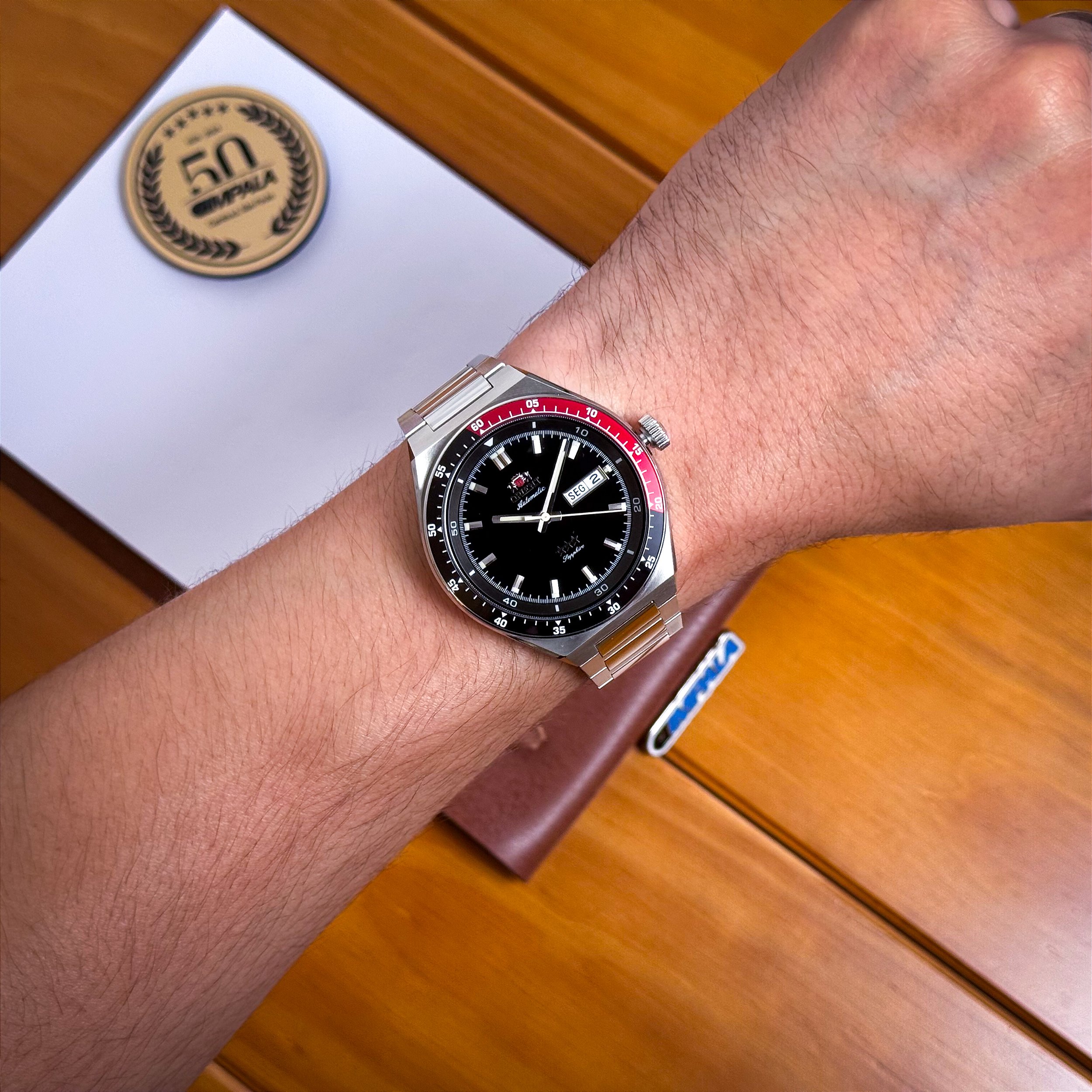 Orient Heritage 3 Estrelas YN6SS003 PVSX Automático 42 mm