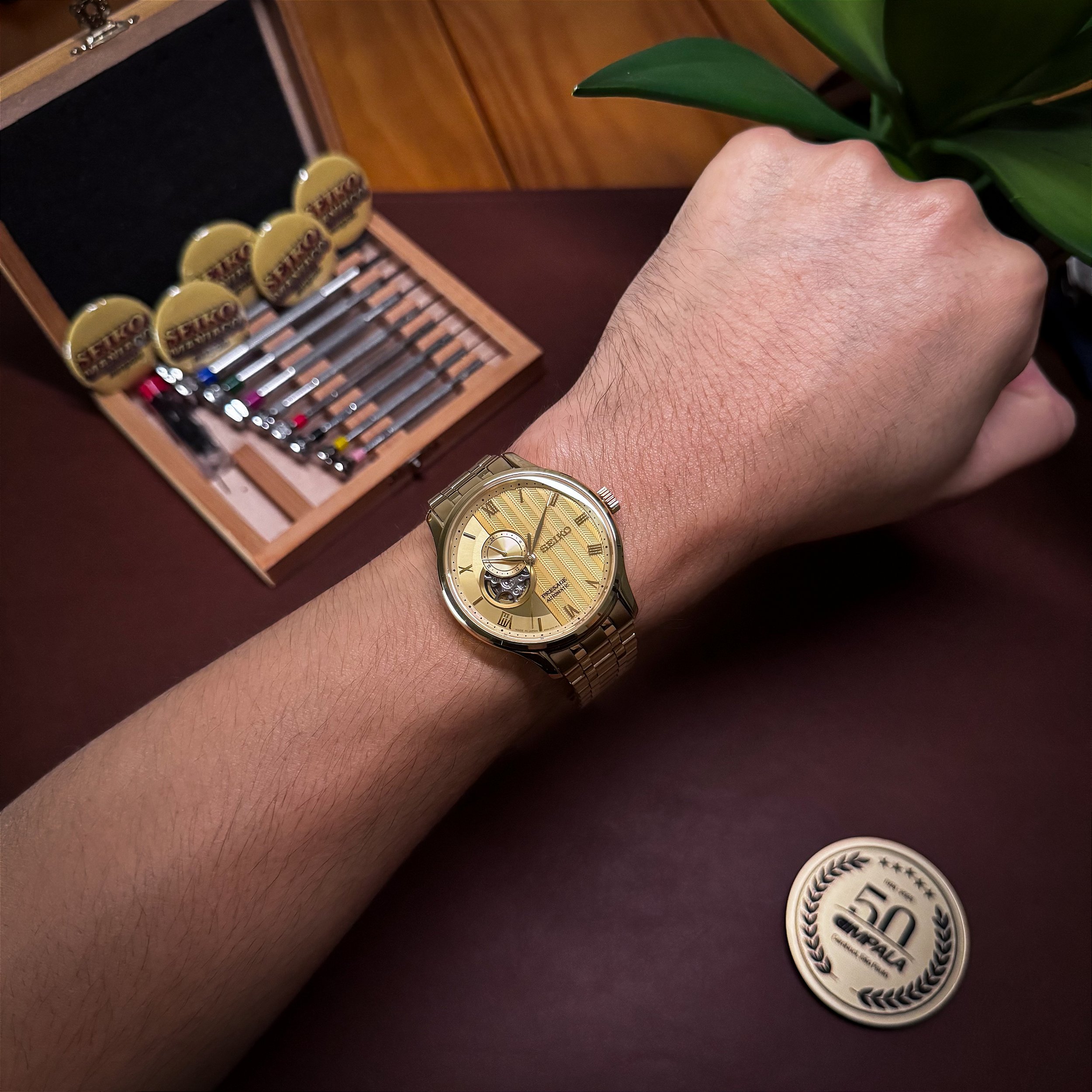 Seiko Presage Zen Garden SSA468 – Automático Open-Heart 41,8mm