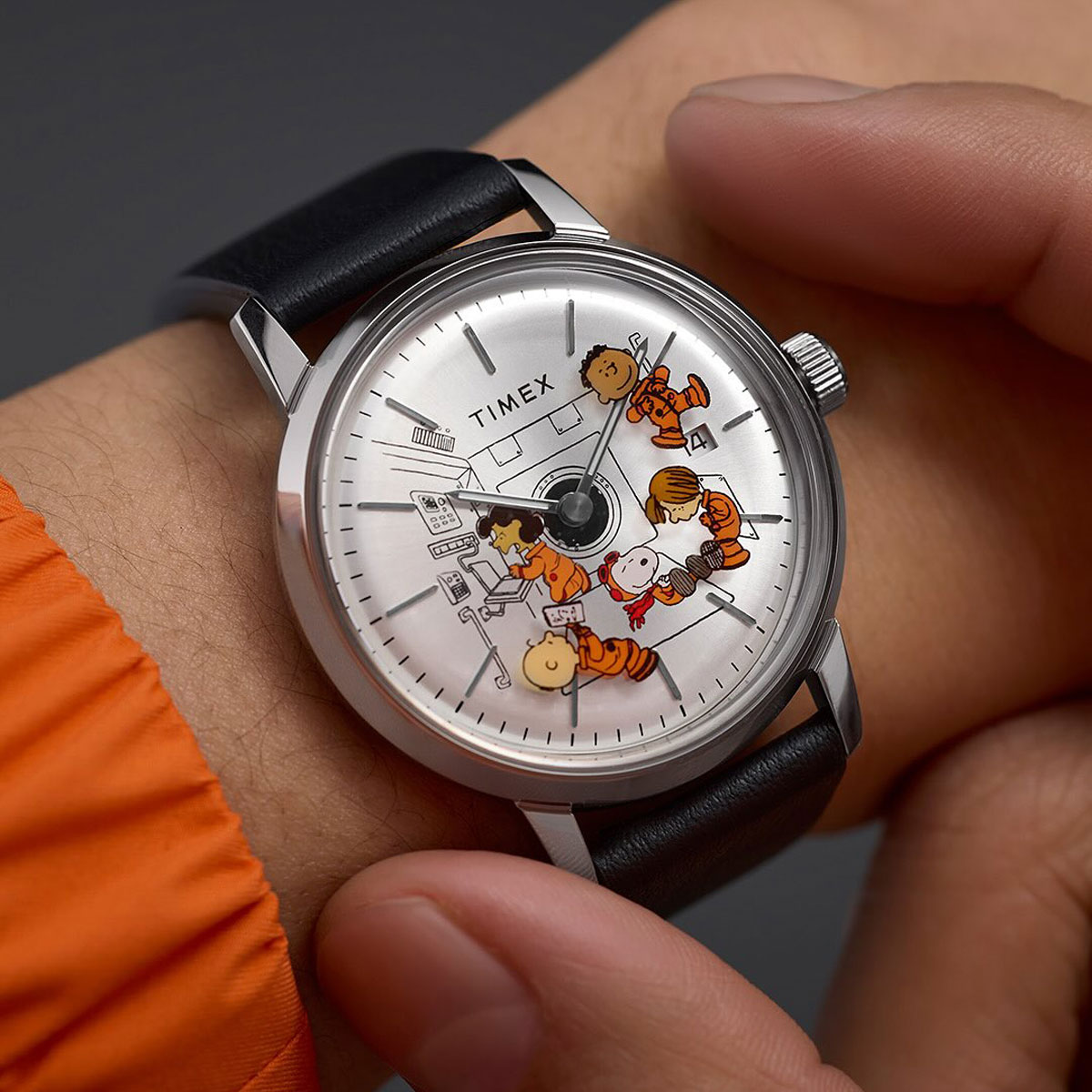 Timex Marlin Automatic Snoopy Space – TW2W87200M - Relojoaria