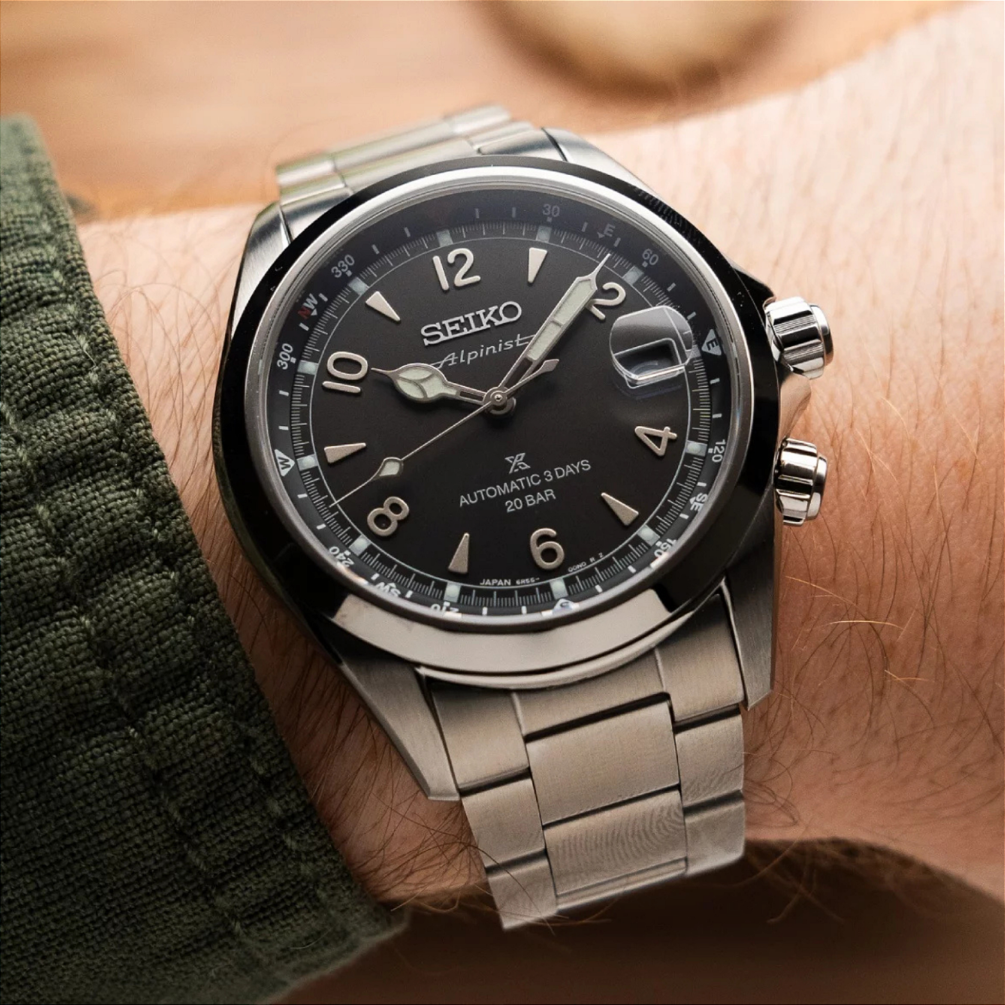 Seiko Prospex Alpinist SPB505J1 – Automático 6R55 39,5mm 200m
