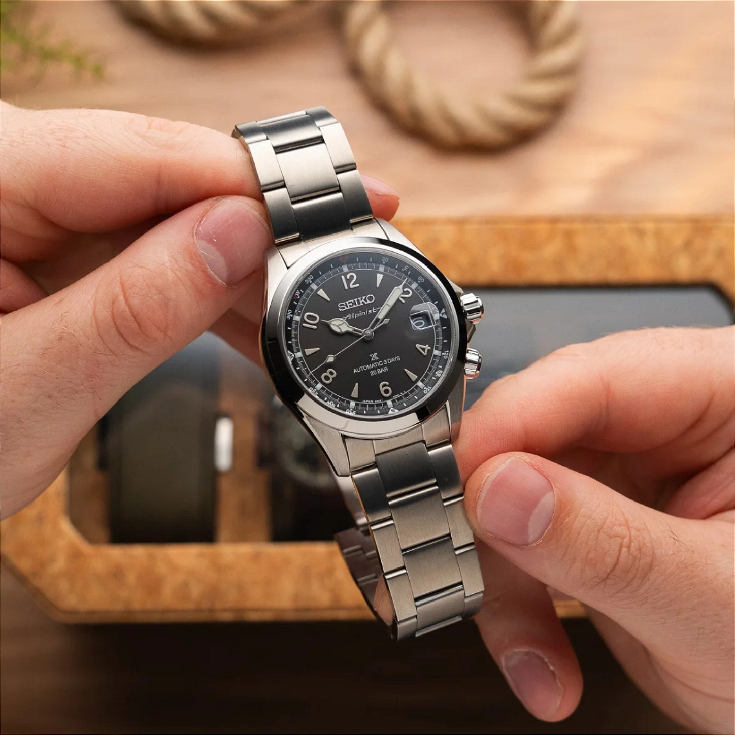 Seiko Prospex Alpinist SPB505J1 – Automático 6R55 39,5mm 200m