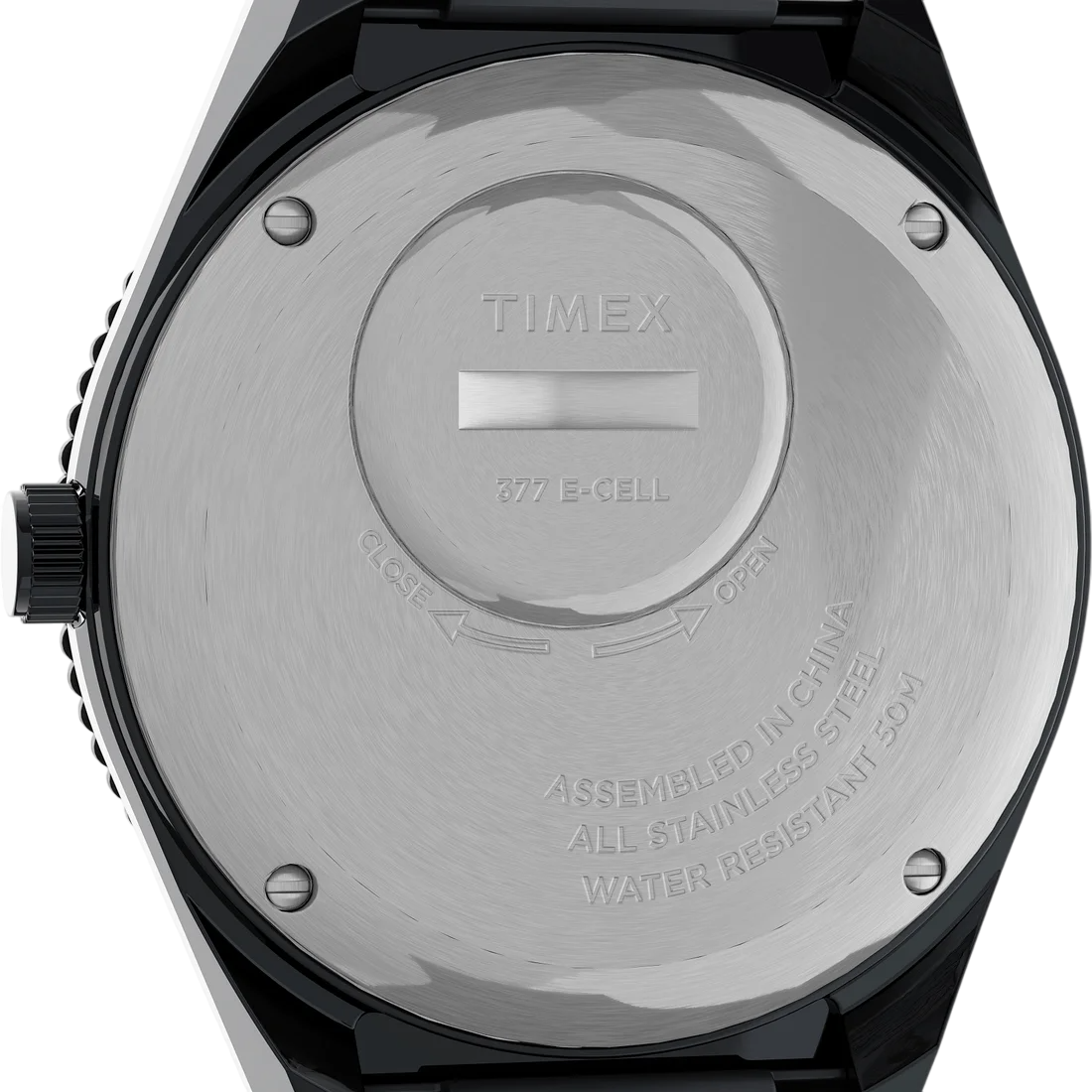 Relógio Q Timex TW2U61600 Preto 38mm IP Black Quartzo - Relojoaria