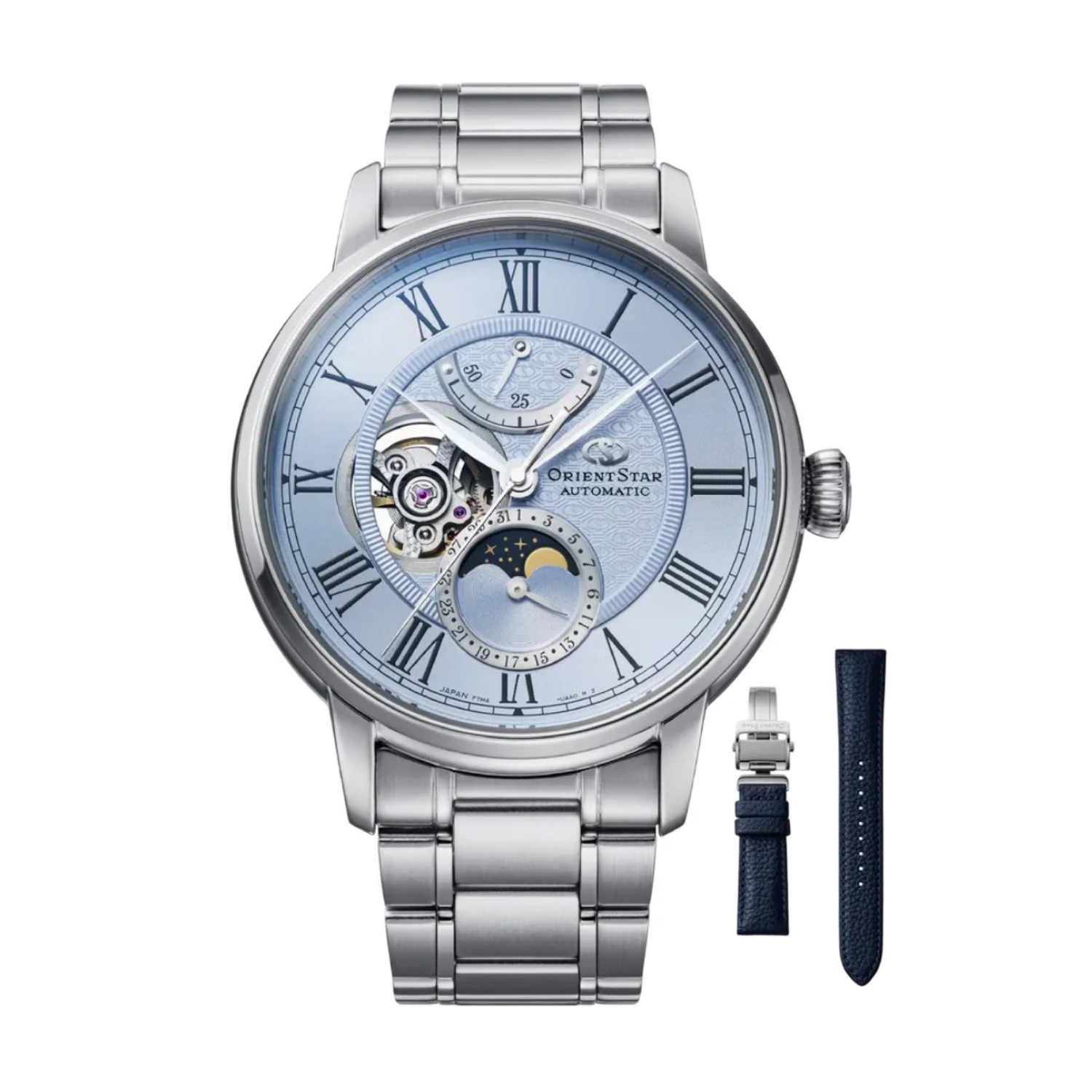 Orient Star Moon Phase RE-BT0007L00B – Elegância Celestial