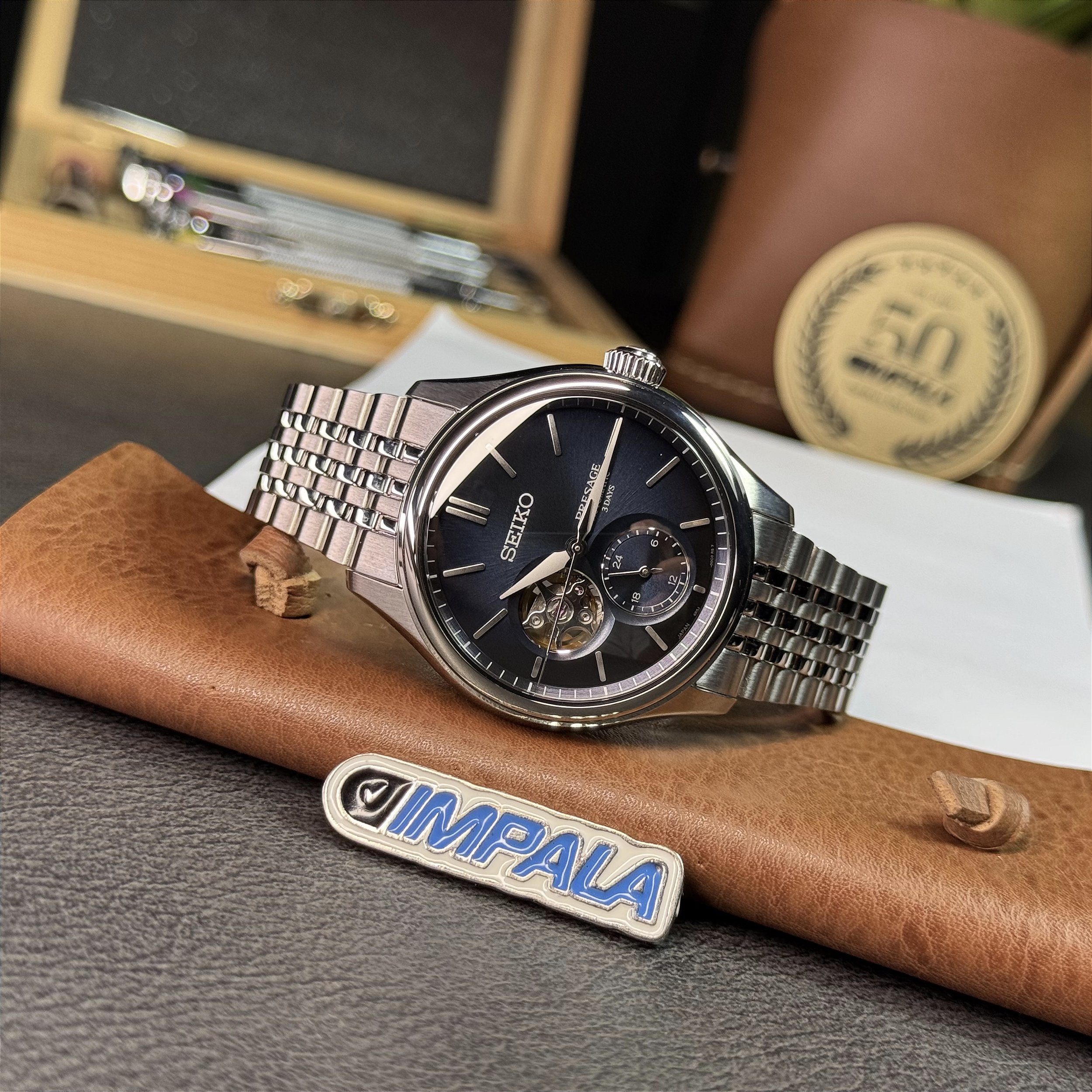 Seiko Presage Classic SPB527J1 – Automático 6R5J 40,2mm Safira