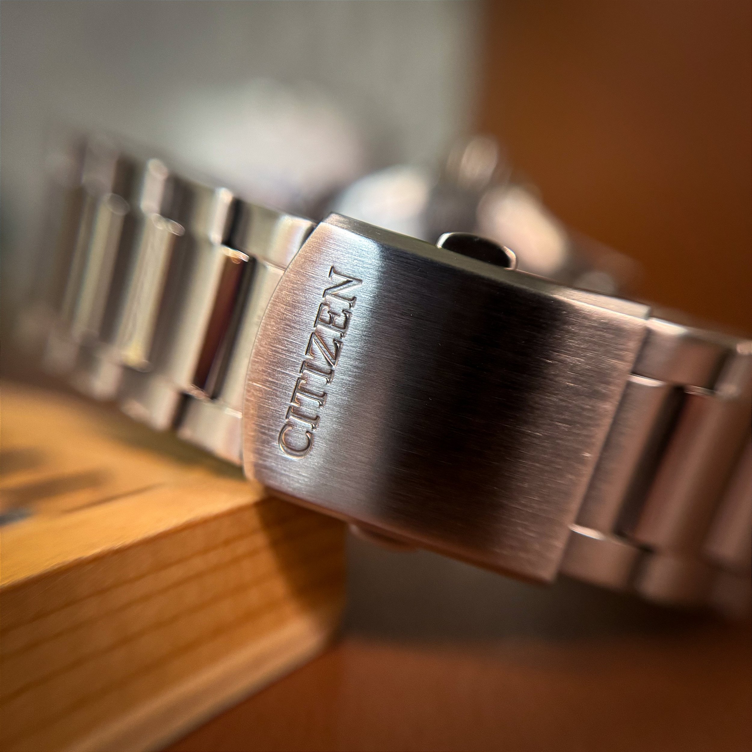 Citizen AW1816-89E – Eco-Drive 41,5 mm Aço Preto 100 m