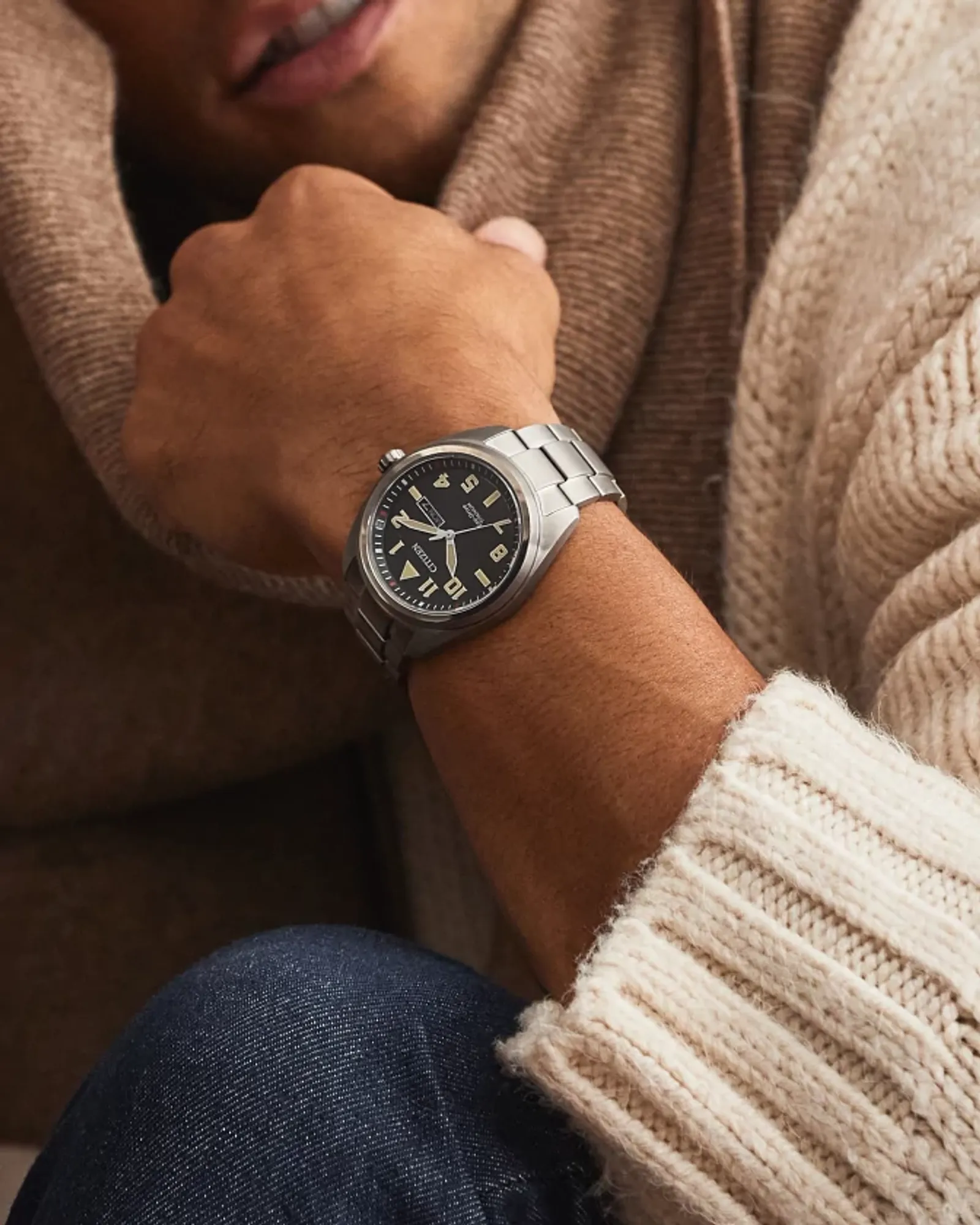 Citizen BM8560-53E – Eco-Drive Super Titanium 42mm Safira 100m