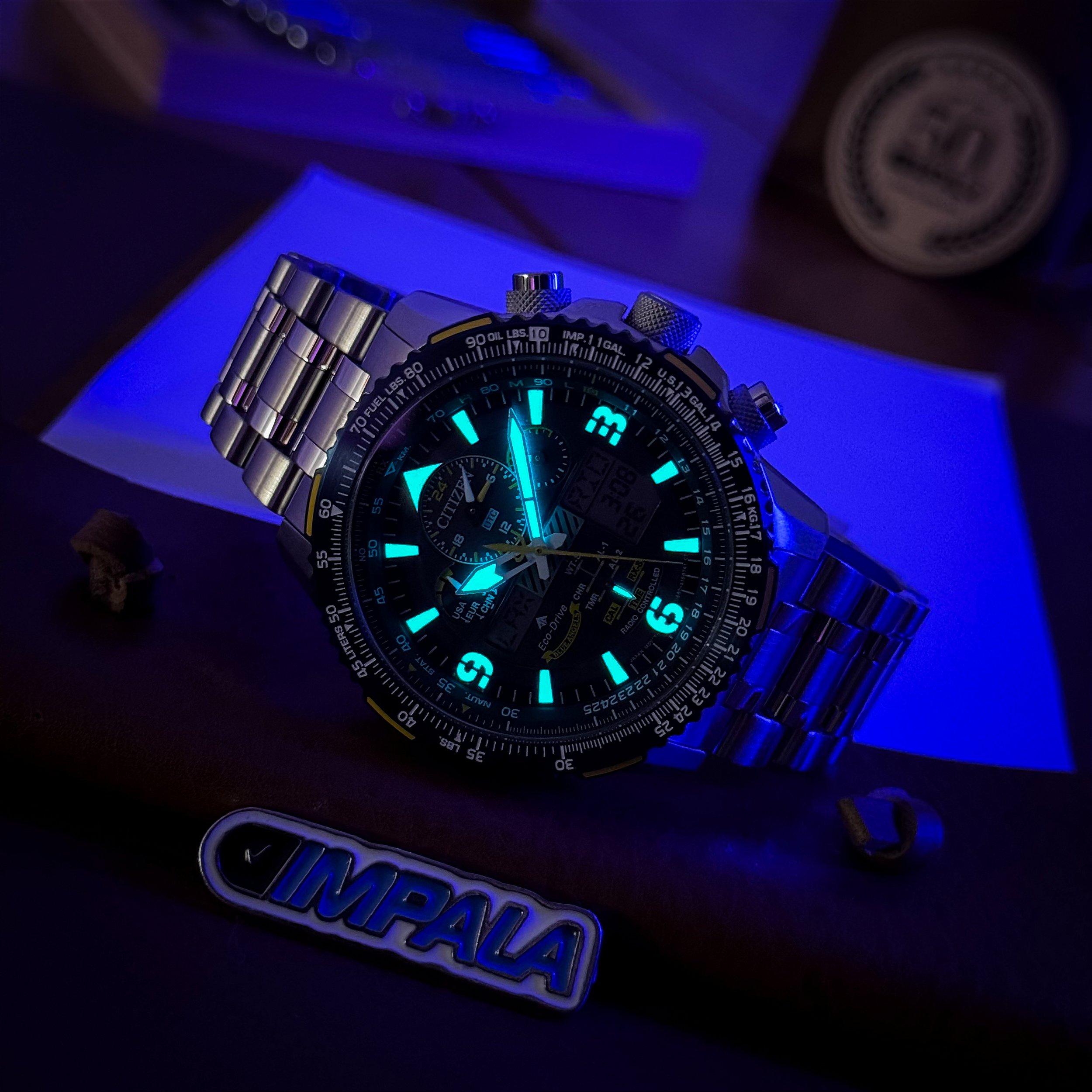 ジャンパル Citizen Promaster Blue Angels Skyhawk JY8078-52L – Precisão Aérea