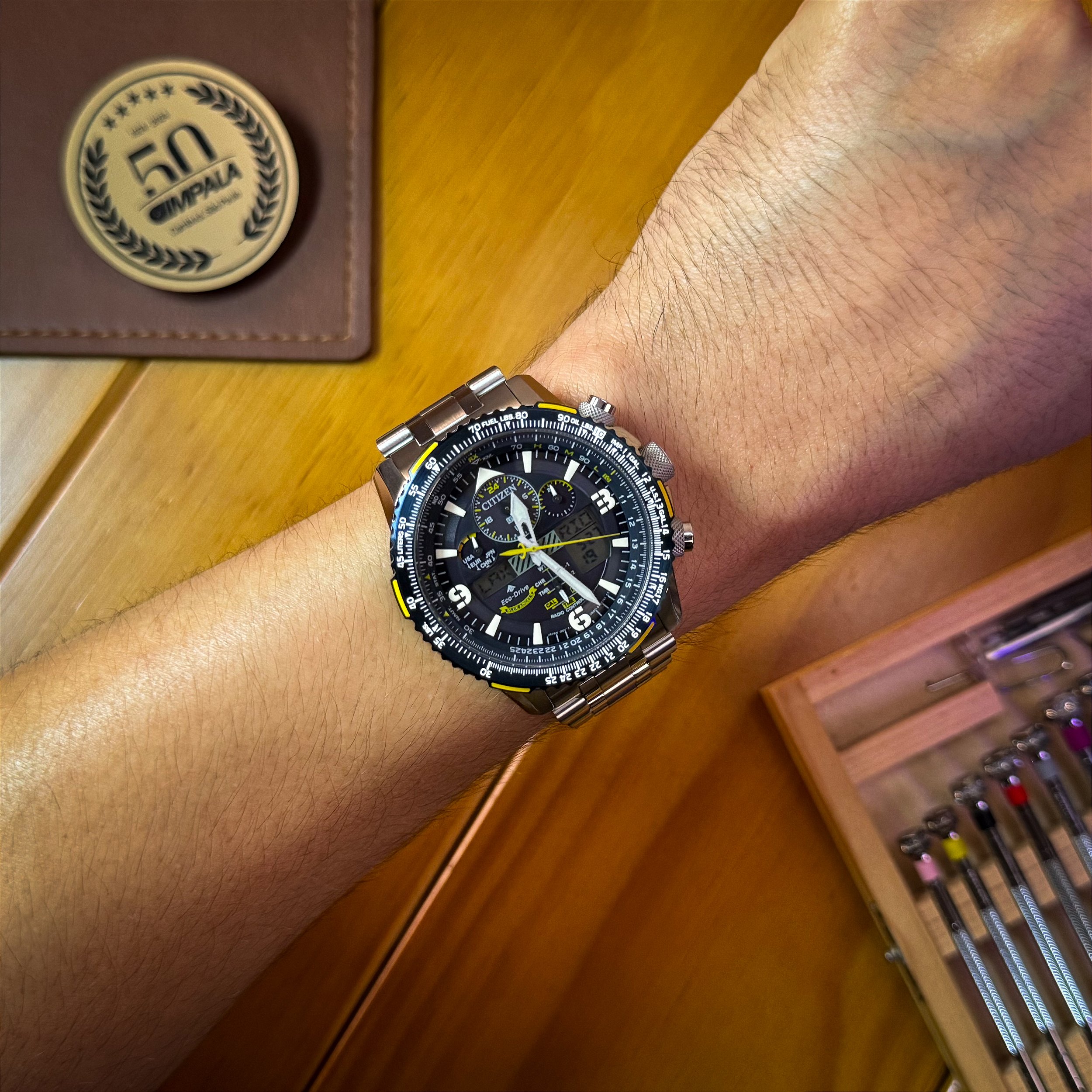 Citizen Promaster Blue Angels Skyhawk JY8078-52L – Precisão Aérea