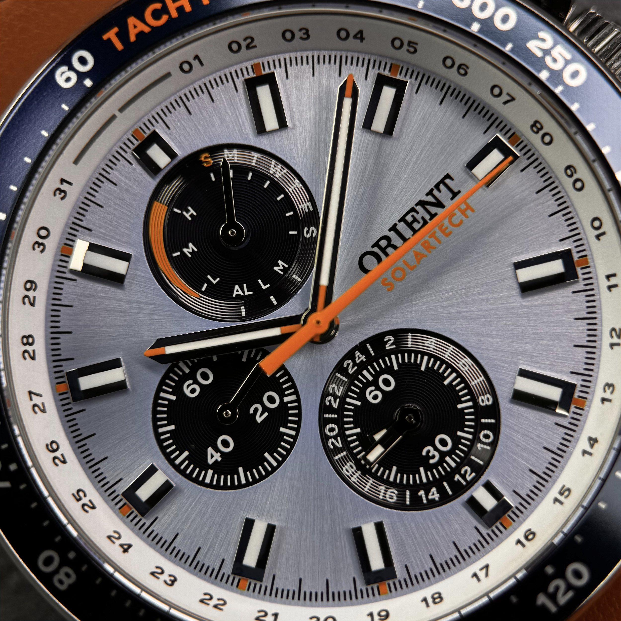 Orient Solartech Elite Land MBSCC070 A1MX – Relógio Solar