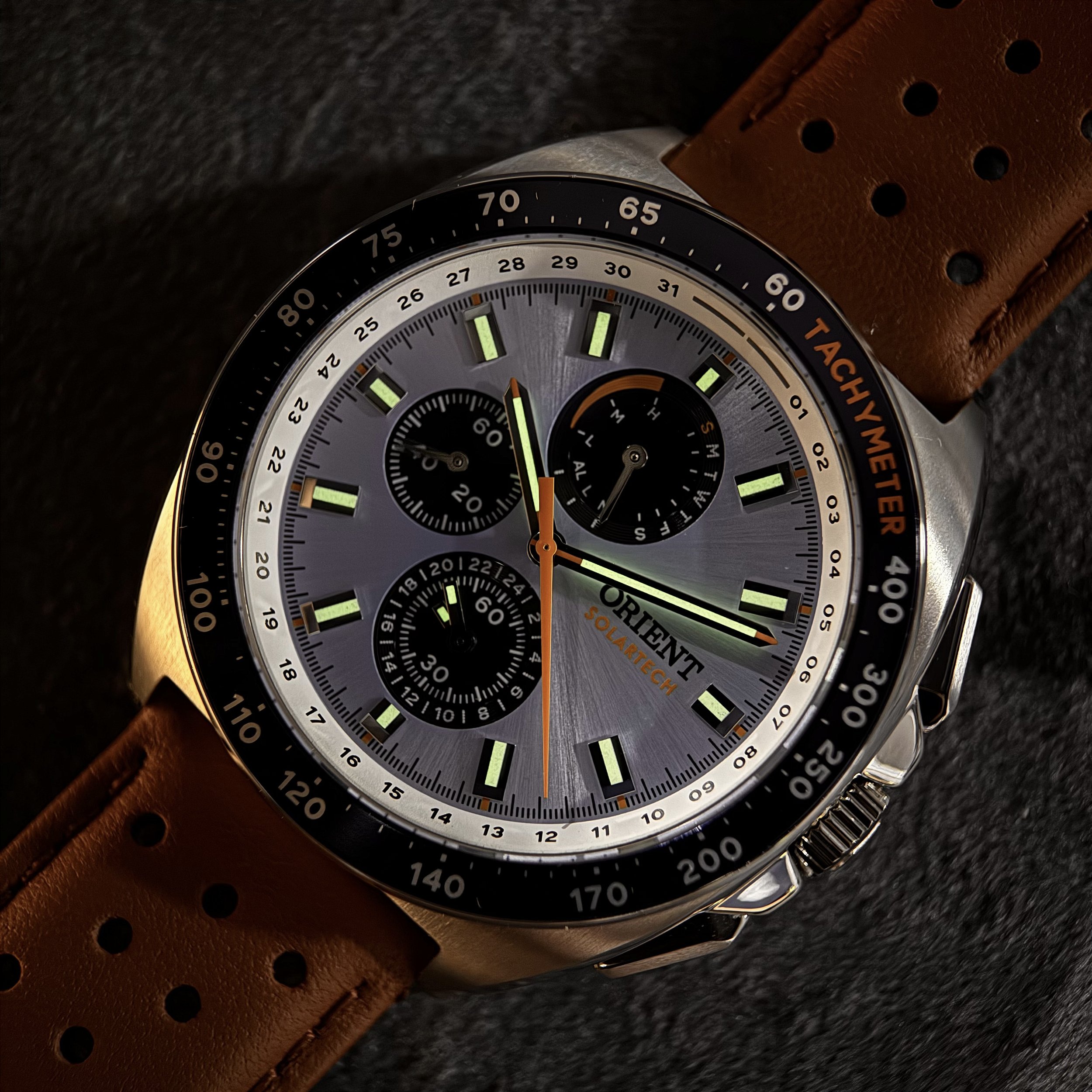 Orient Solartech Elite Land MBSCC070 A1MX – Relógio Solar