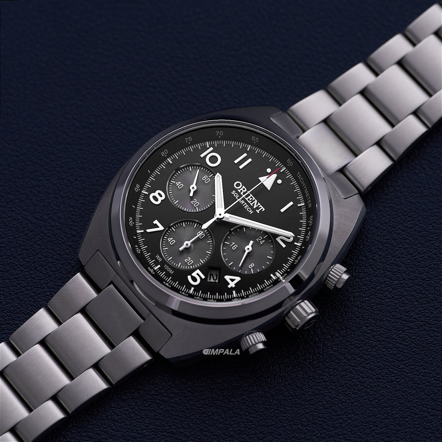 Orient Solartech MBSSC297 P2SX – Cronógrafo solar 40 mm 10 ATM