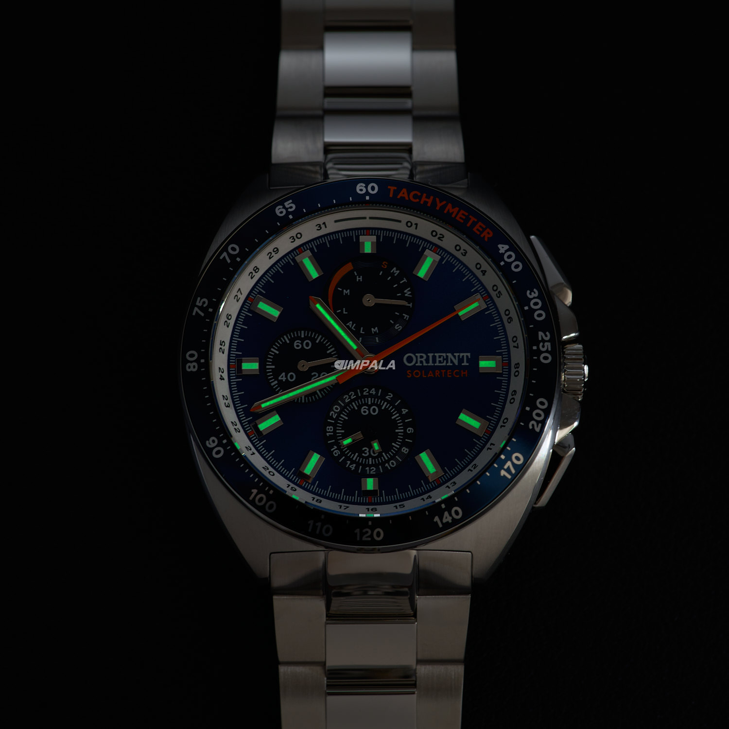 Orient Solartech Elite MBSSC298 D1SX – Calendário perpétuo 42 mm