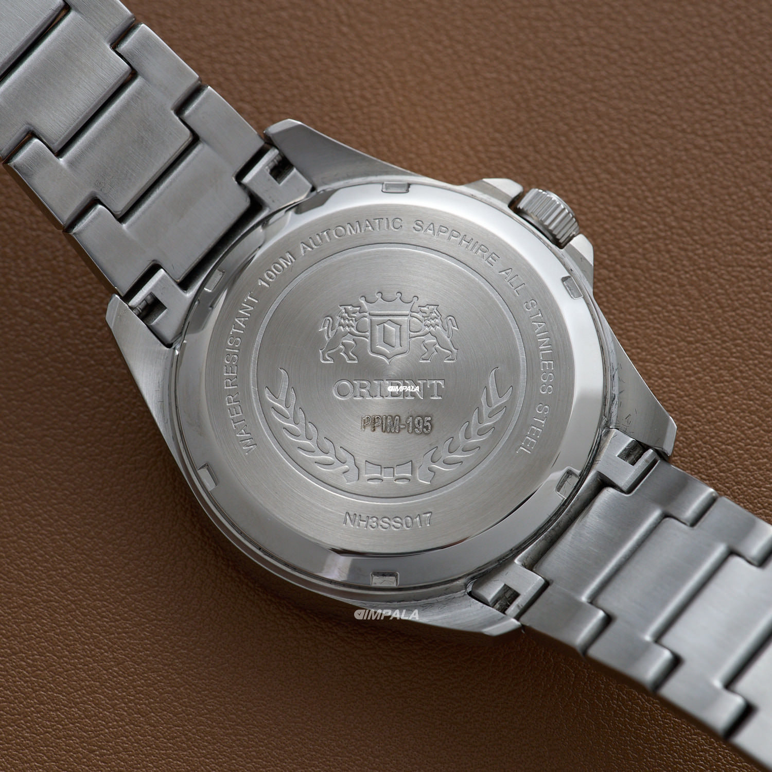Orient 3 Stars GMT NH3SS017 P2SX – Elegância com segundo fuso