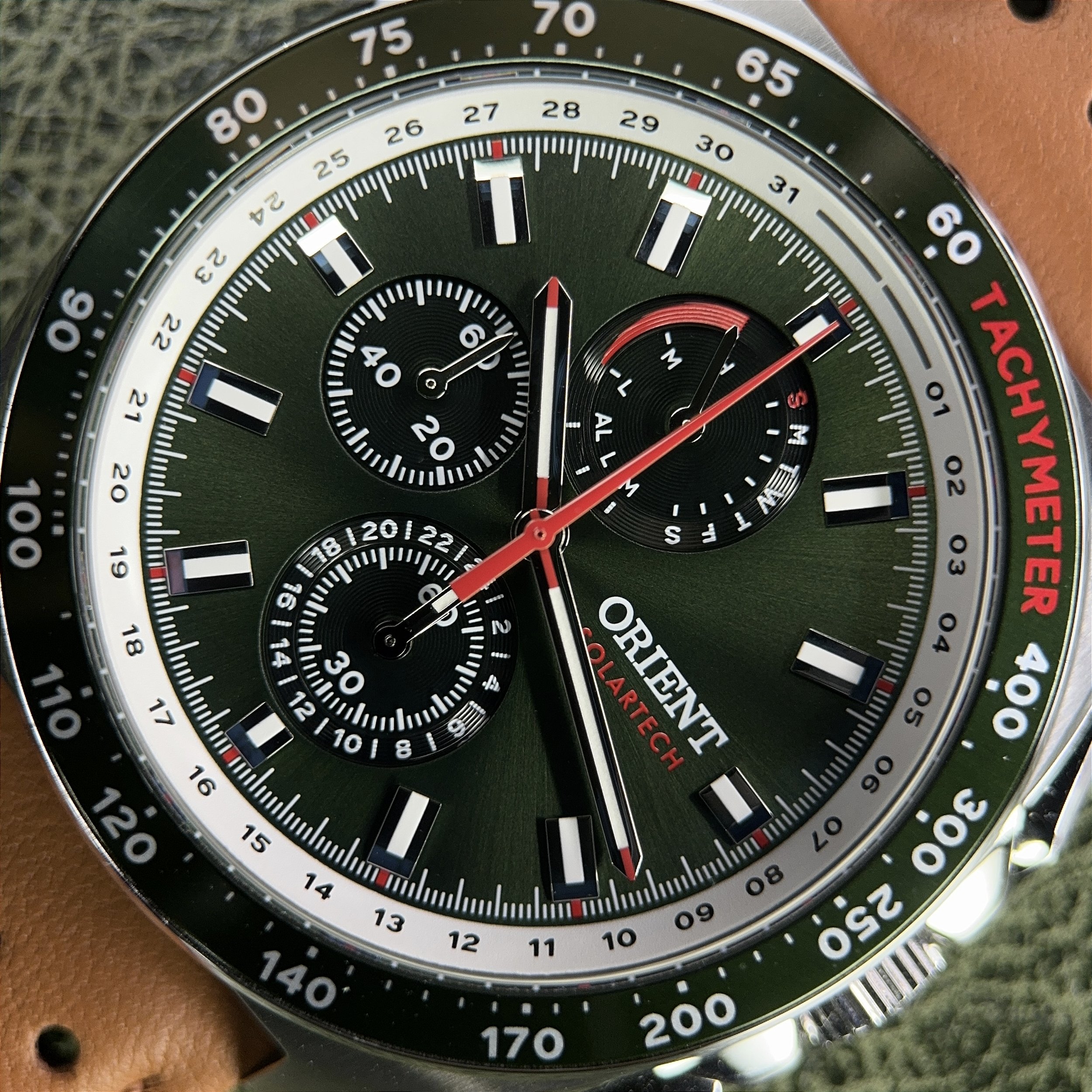 Orient Solartech Elite Land MBSCC070 E1MX – Relógio Solar