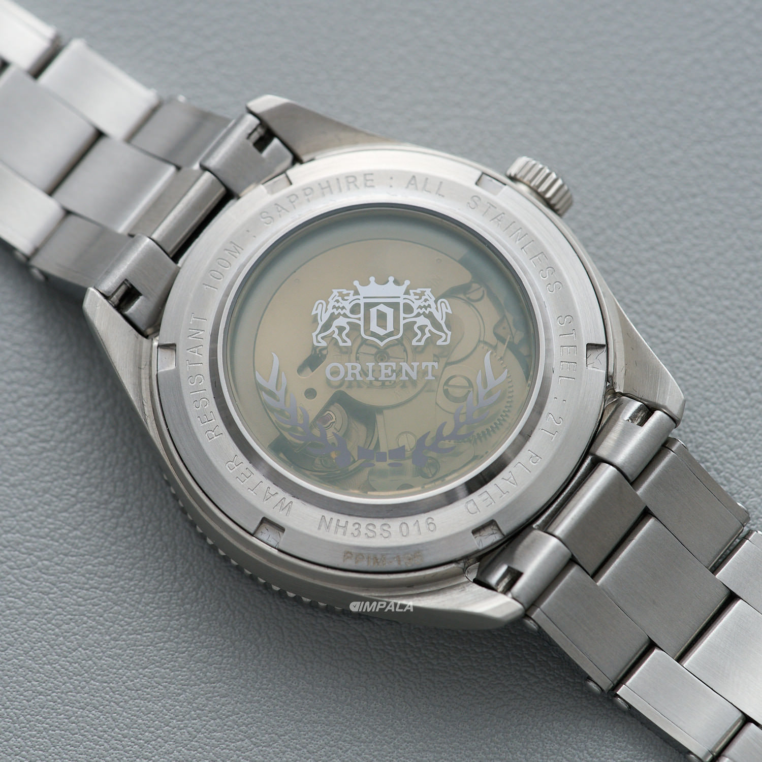 Orient Automático 3 Estrelas NH3SS016 G1SX – Clássico e robusto