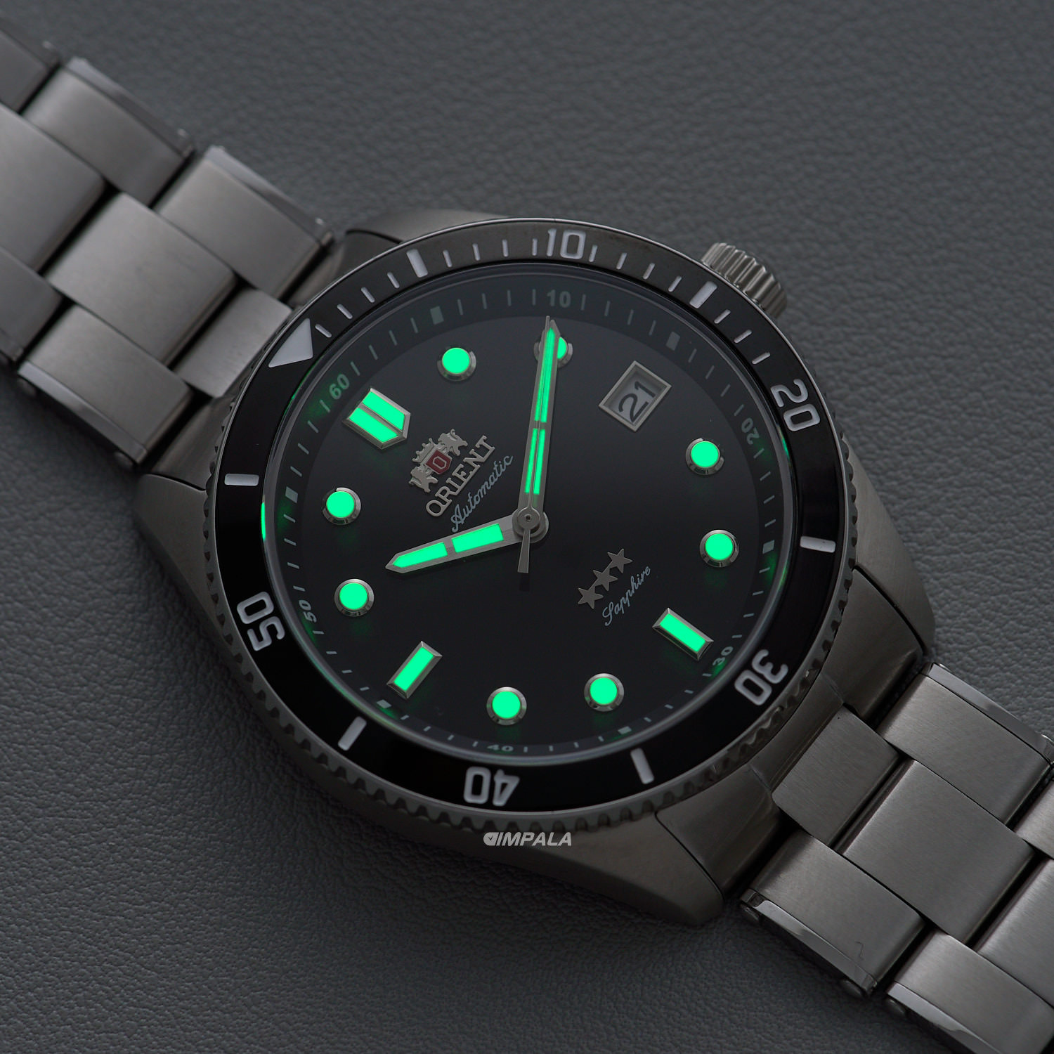 Orient Automático 3 Estrelas NH3SS016 G1SX – Clássico e robusto
