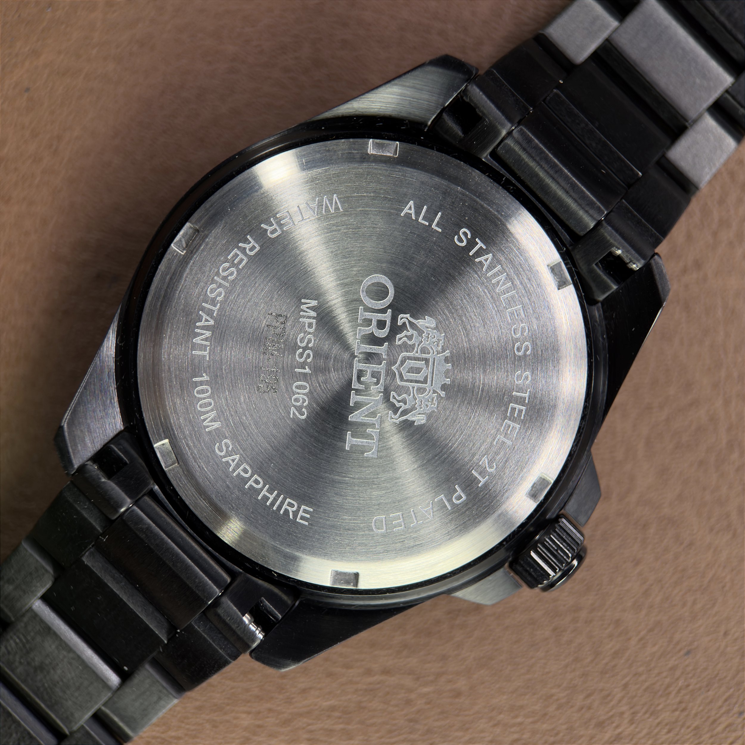Orient Solartech Elite Sea MPSS1062 G1PX com tratamento IP black