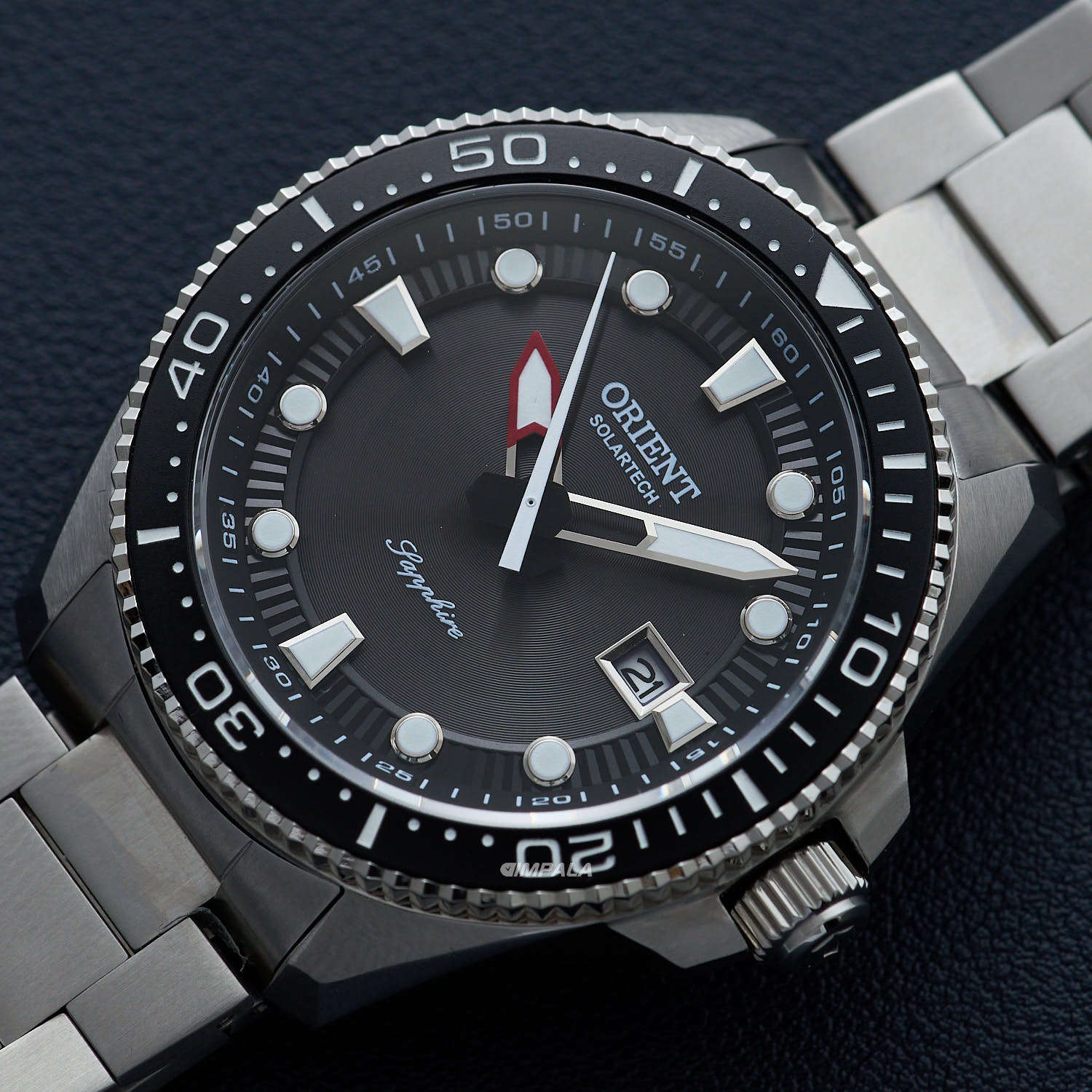 アリエッテイ Orient Solartech Elite Sea MBSS1519 G1SX – Preto - Relojoaria