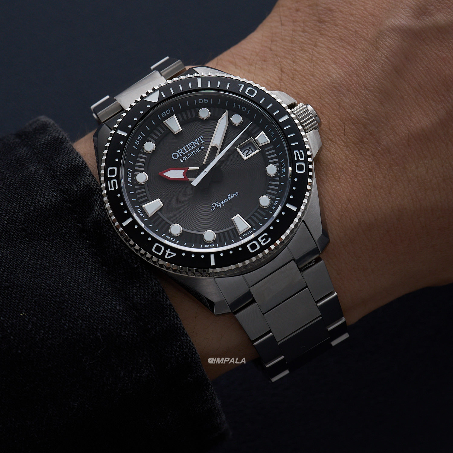 Orient Solartech Elite Sea MBSS1519 G1SX – Preto - Relojoaria