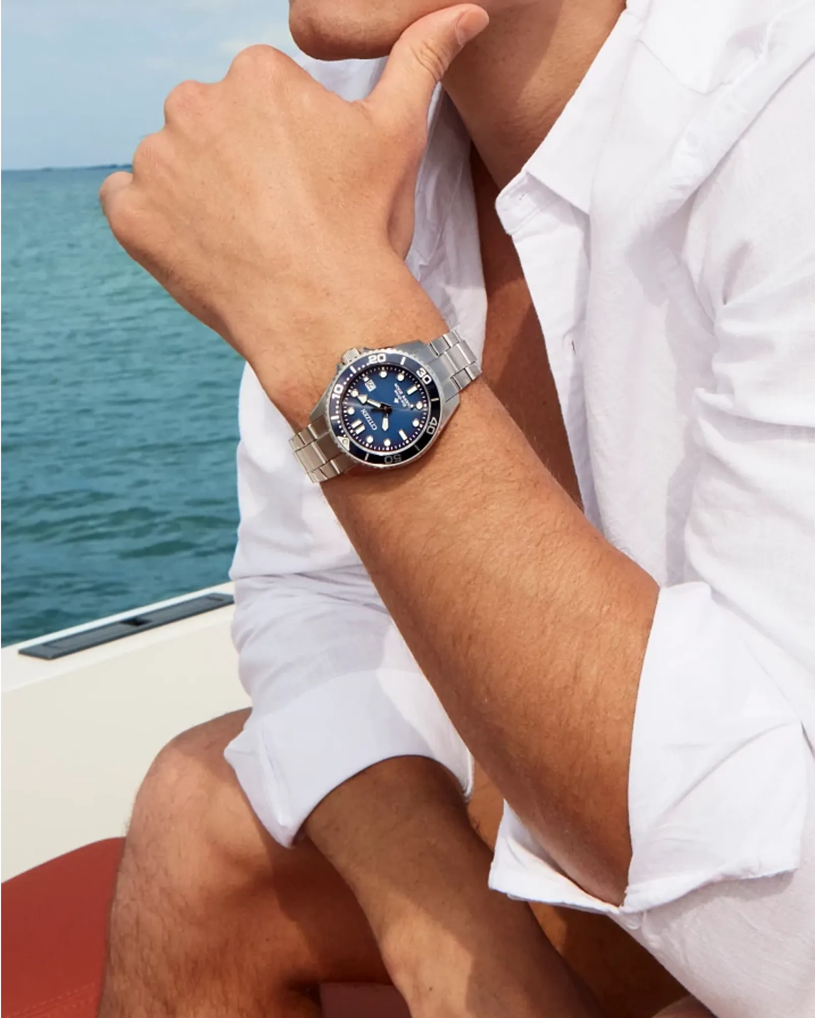 Citizen Promaster BN0260-54L – Diver Eco-Drive 200m em aço