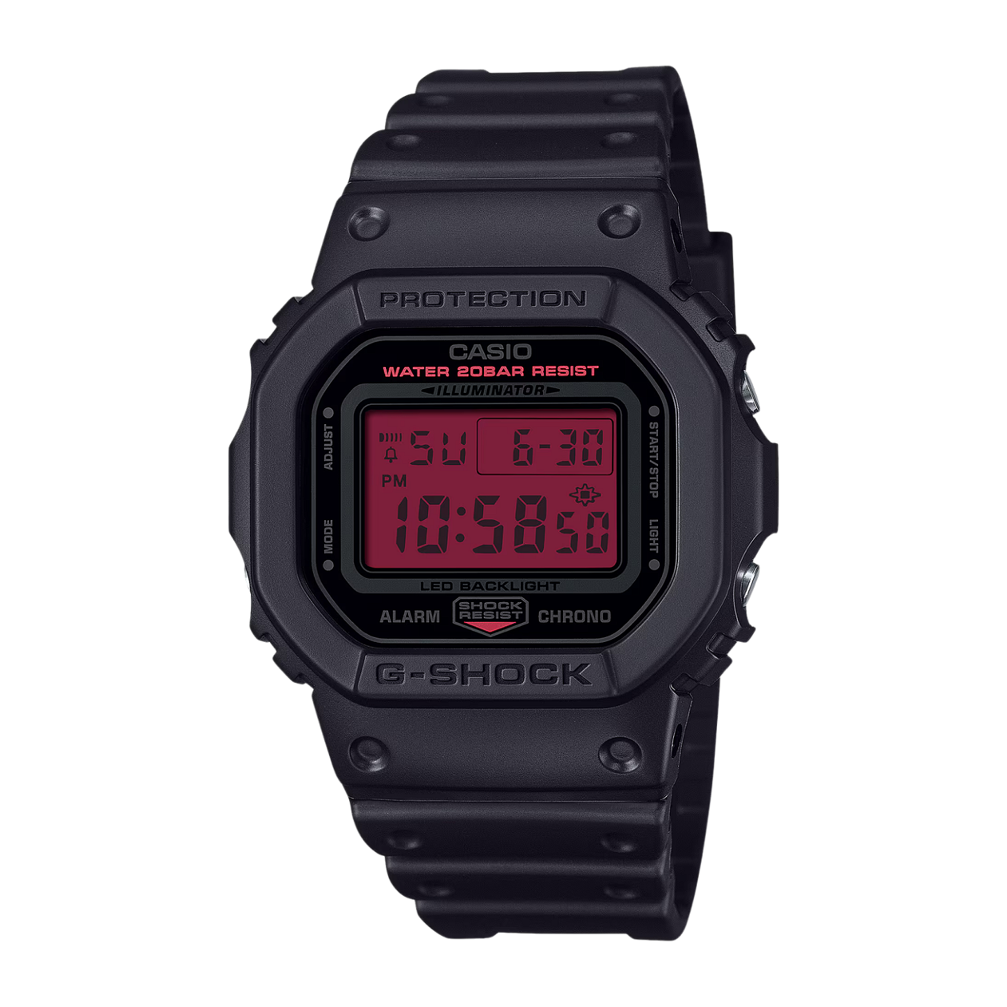 Casio G-Shock Black And Bold Red DW-5600BBR-1DR - Relojoaria