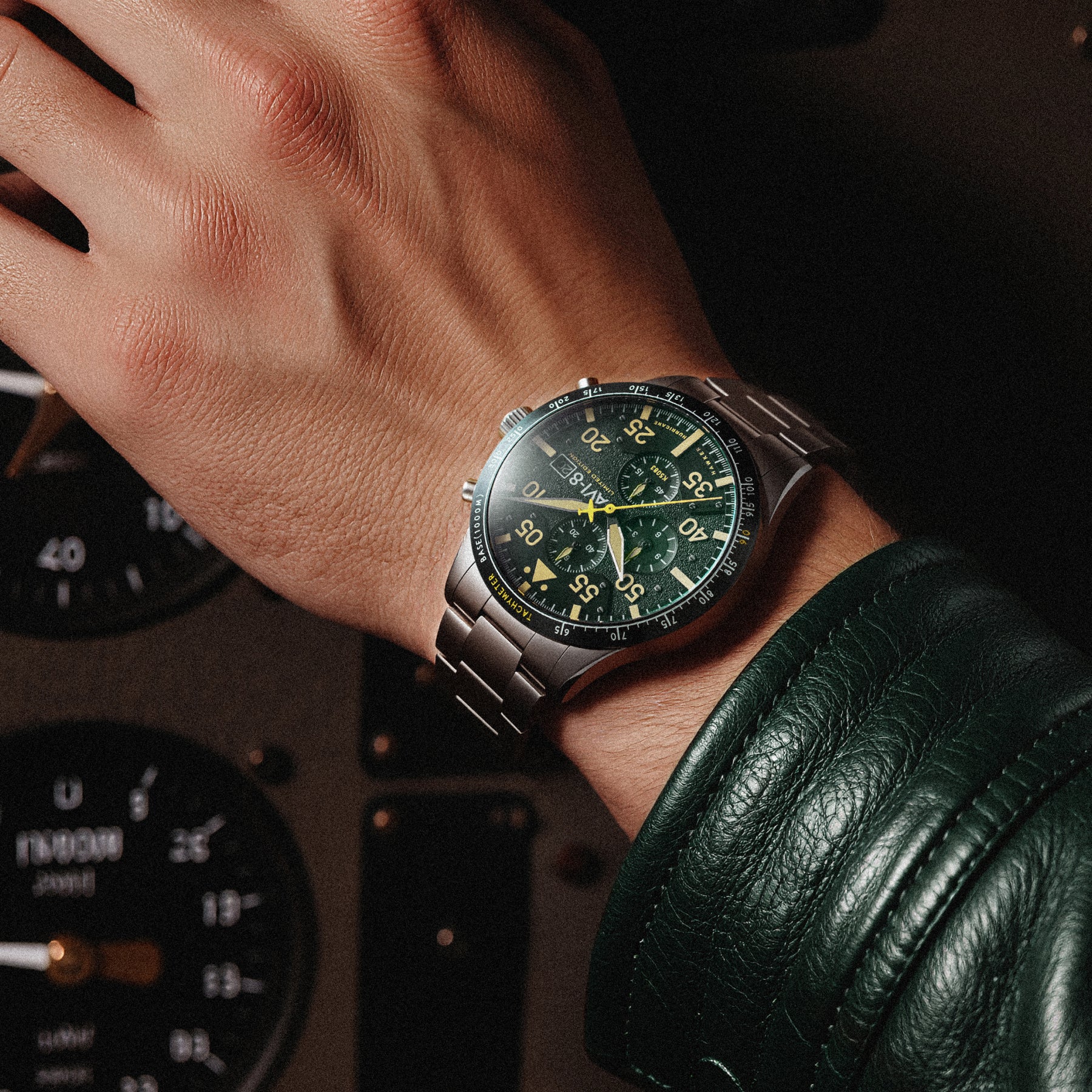 AVI-8 Hawker Hurricane AV-4130-33 Edição Limitada - Relojoaria