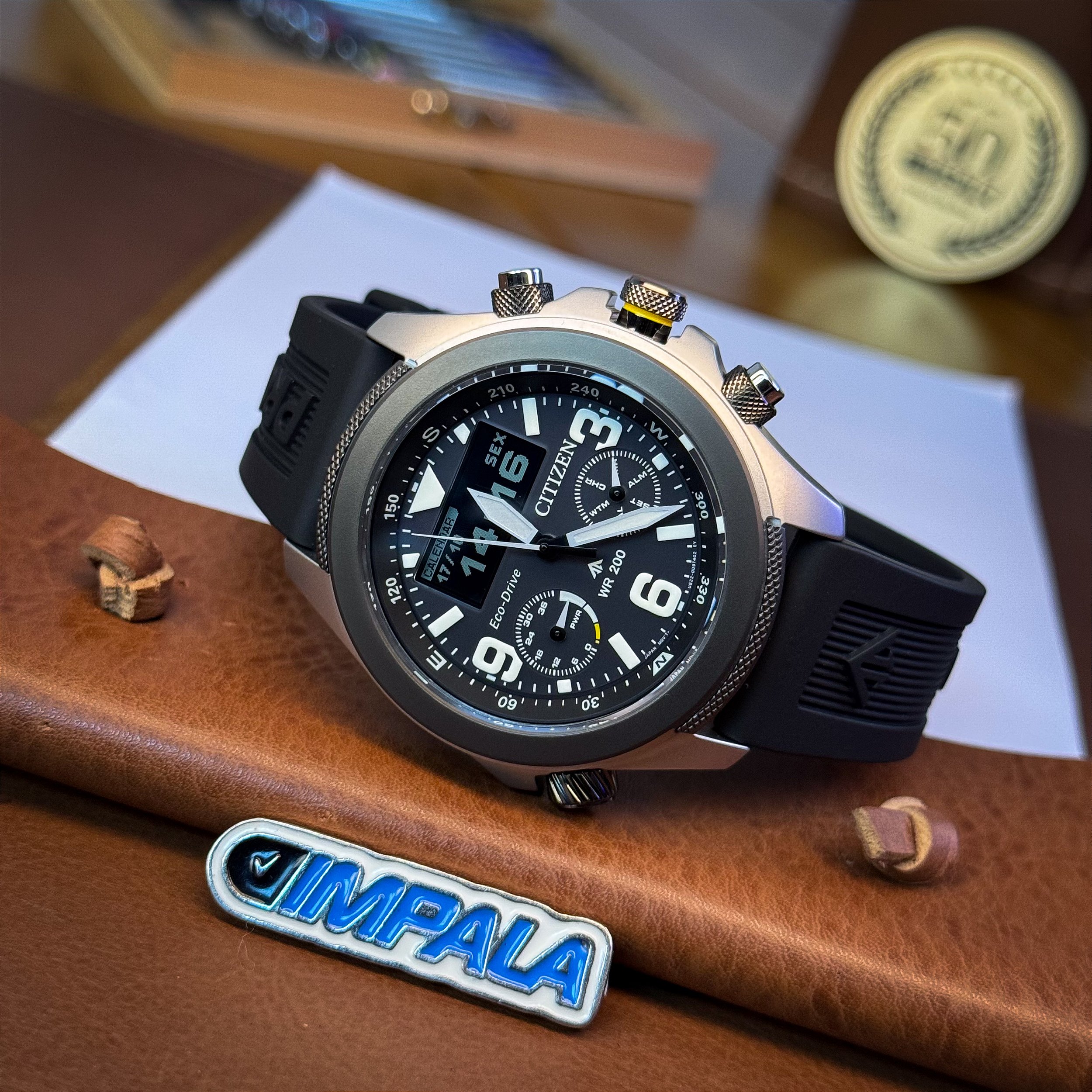 Citizen Promaster Land Eco-Drive JV1007-07E – Resistência e