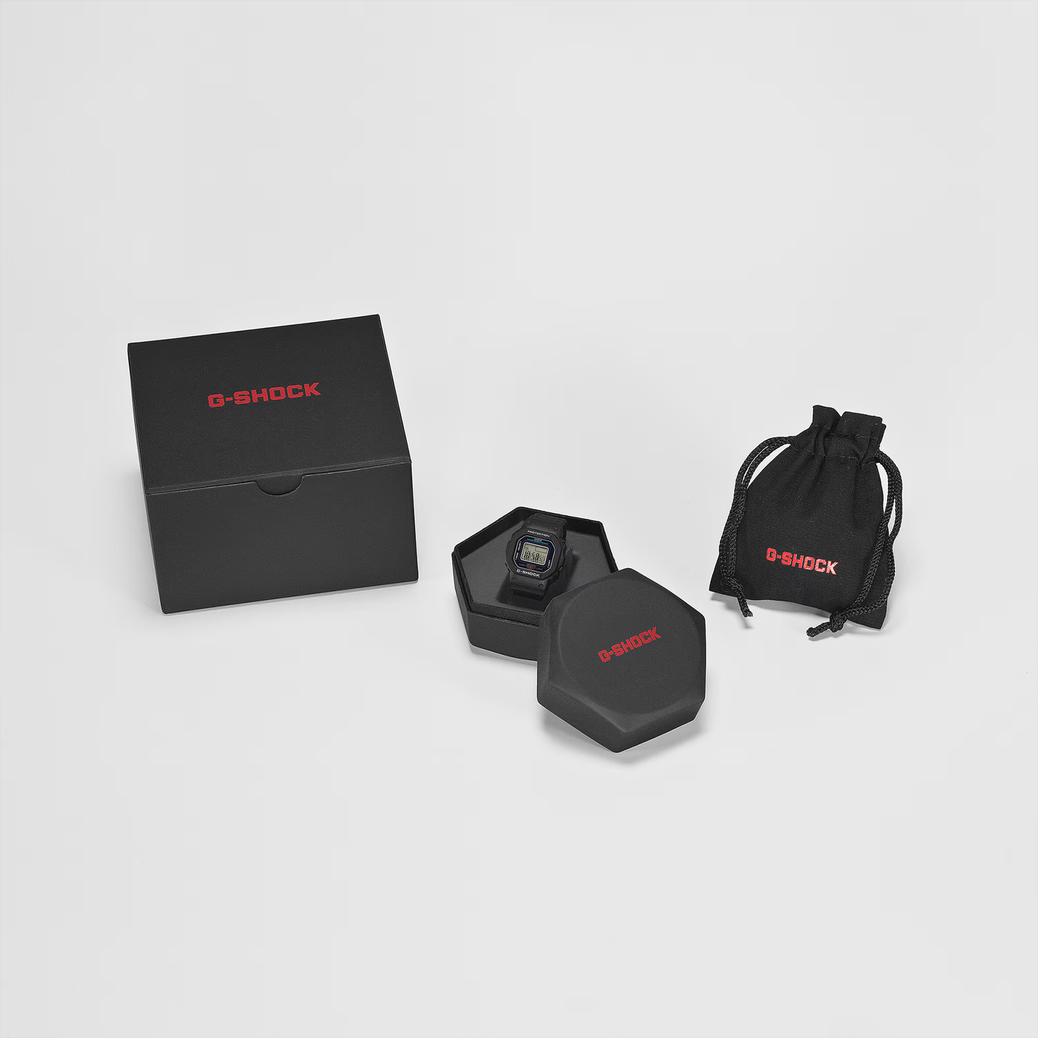Relógio G-Shock Nano DWN-5600-1 – Ring-Size Digital Resistente
