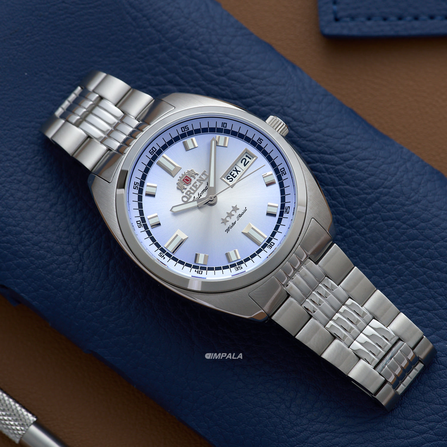 Orient Heritage 3 Stars YN6SS004 U1SX Lilás Automático