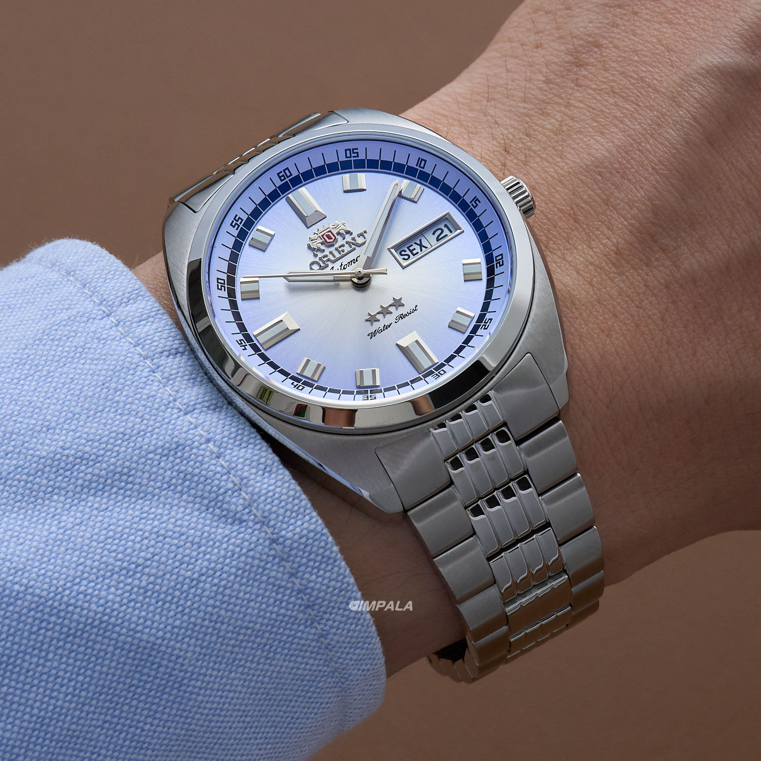Orient Heritage 3 Stars YN6SS004 U1SX Lilás Automático