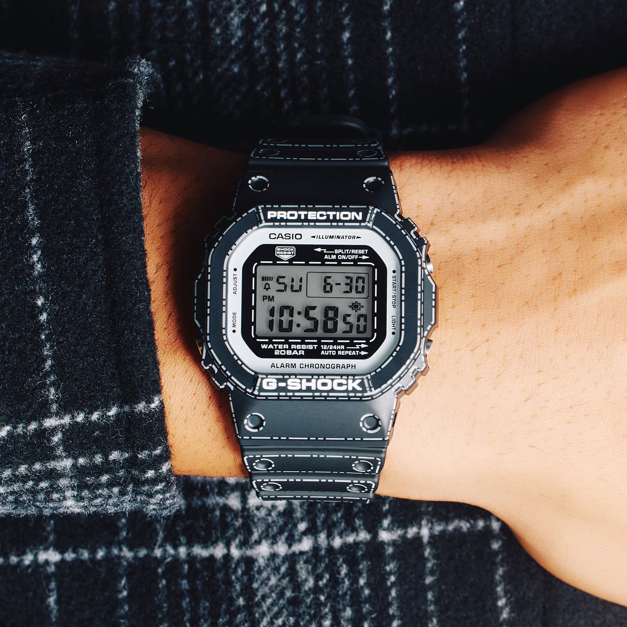 Relógio G-SHOCK DW-5600RGM-1DR Origami Edição Especial Japão
